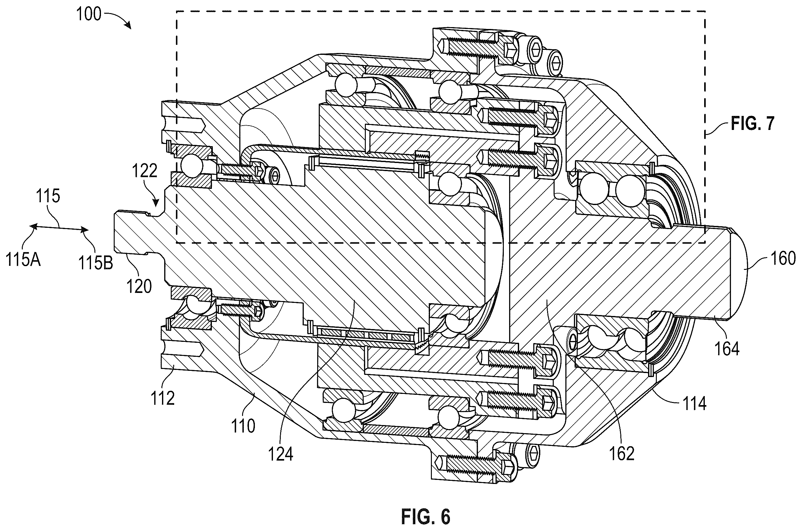 Patent US12480567 Figure 6 – Harmonic gear systems having redundant load paths between input and output shafts
