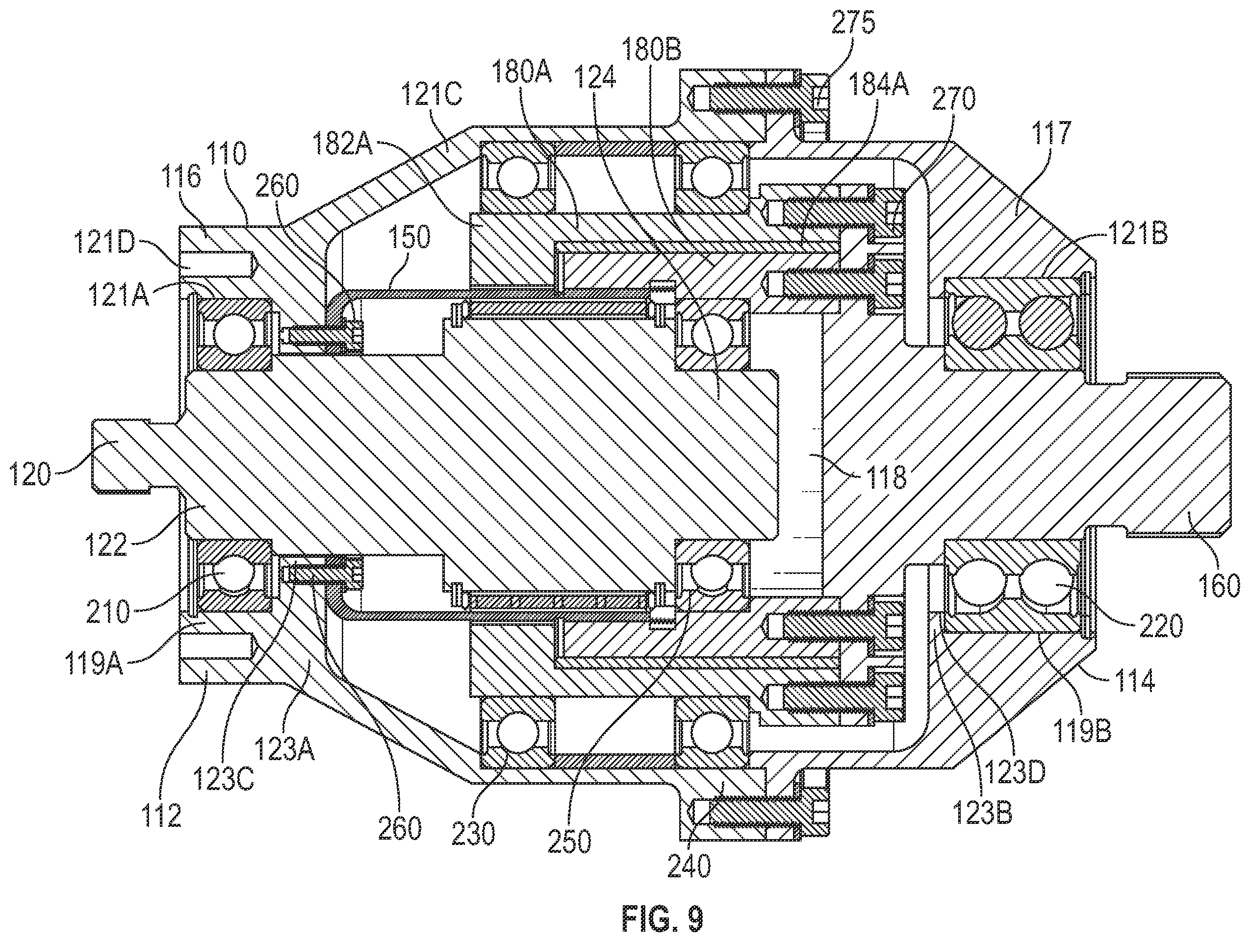 Patent US12480567 Figure 9 – Harmonic gear systems having redundant load paths between input and output shafts