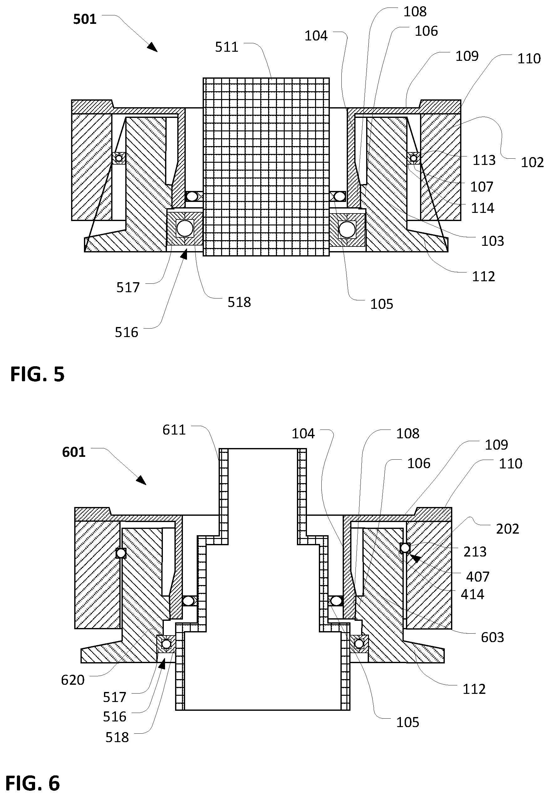 Patent US12480568 Figure 3 – Strain wave gear with output flange and integrated encoder