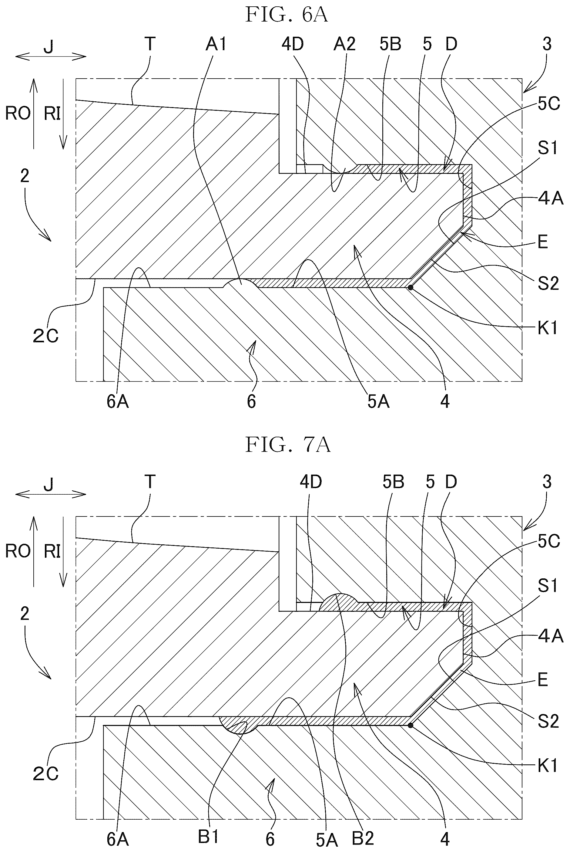 Patent US12480569 Figure 6 – Pulley with two flanges, and method of producing pulley with two flanges