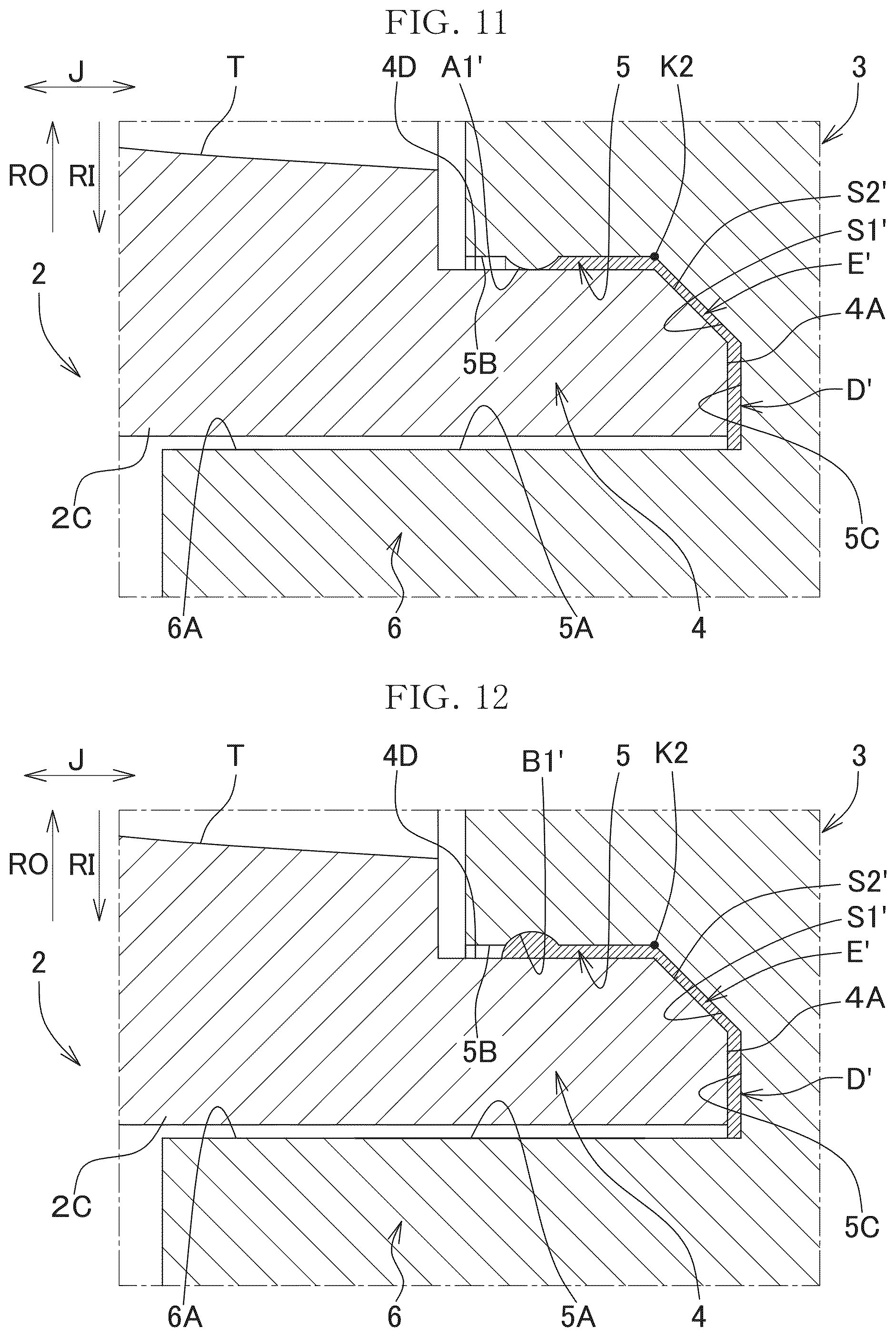 Patent US12480569 Figure 11 – Pulley with two flanges, and method of producing pulley with two flanges