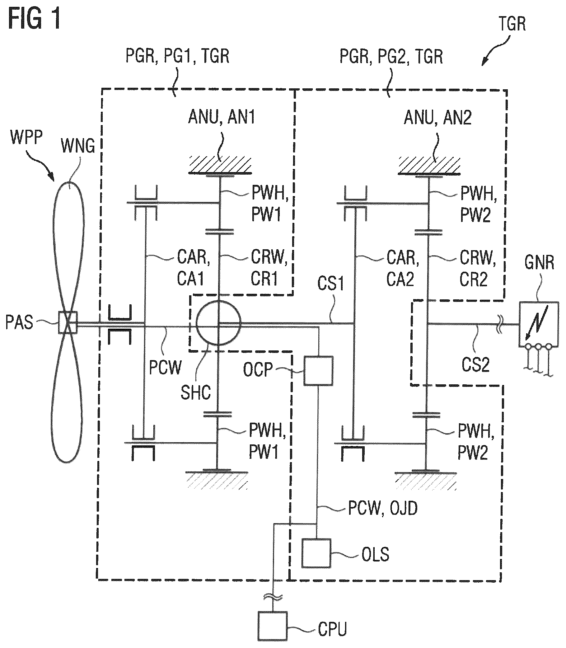 Patent US12480572 Figure 1 – Transmission