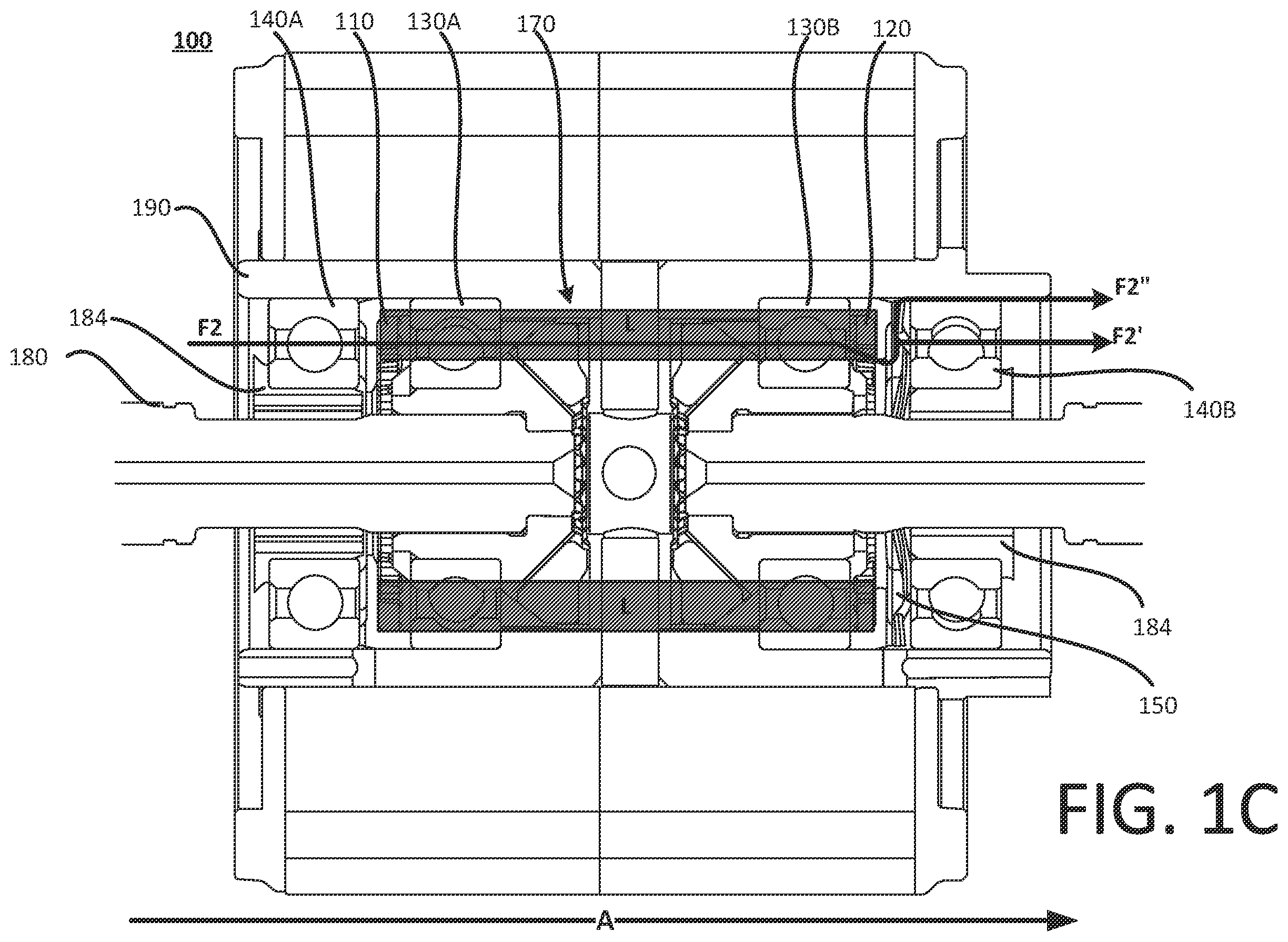 Patent US12480576 Figure 3 – Lubrication and cooling system for rotatable components