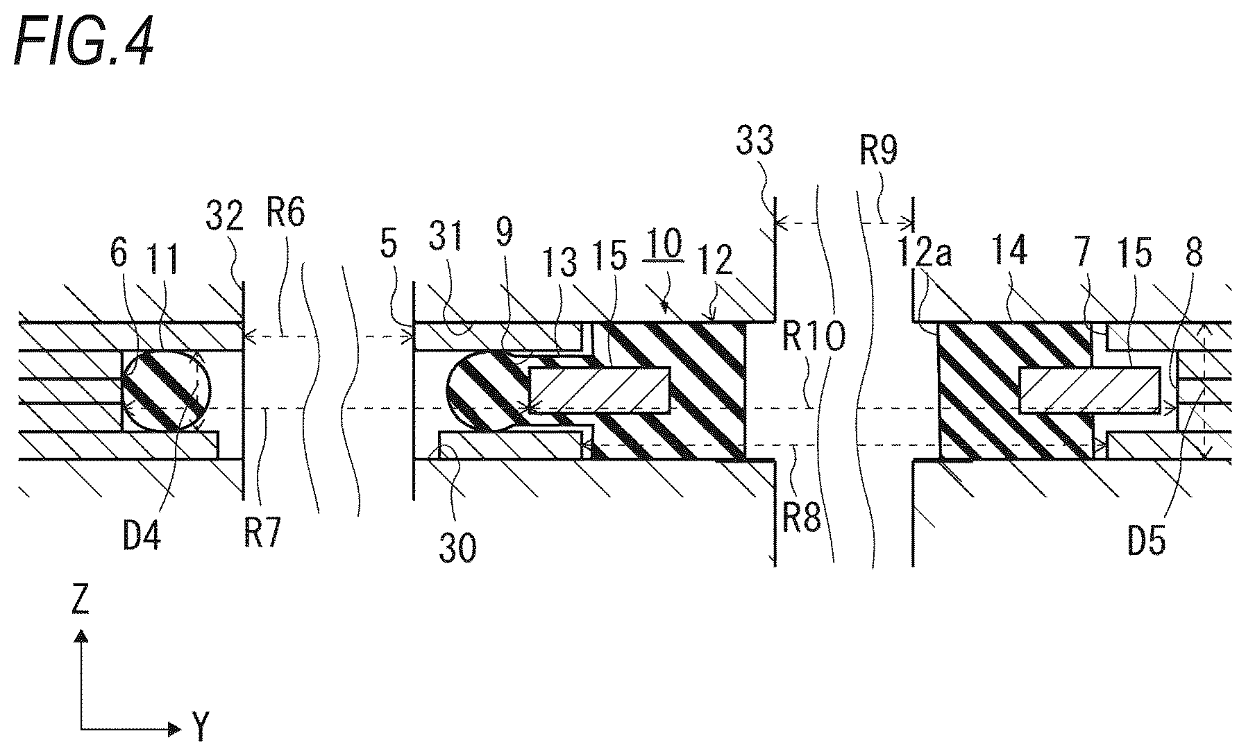 Patent US12480580 Figure 4 – Seal connection body and gasket