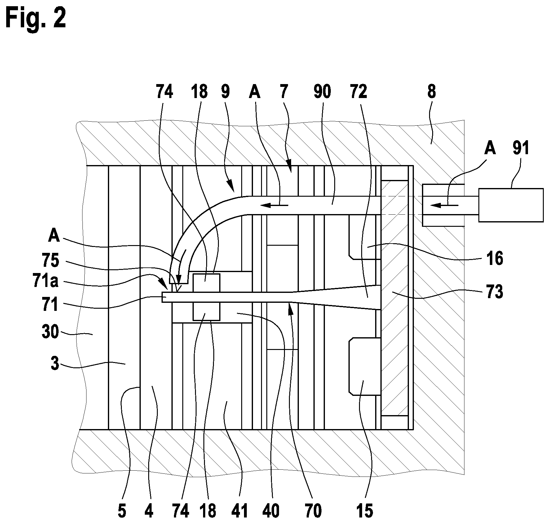 Patent US12480581 Figure 2 – Mechanical seal assembly comprising a torque meter, and method therefor