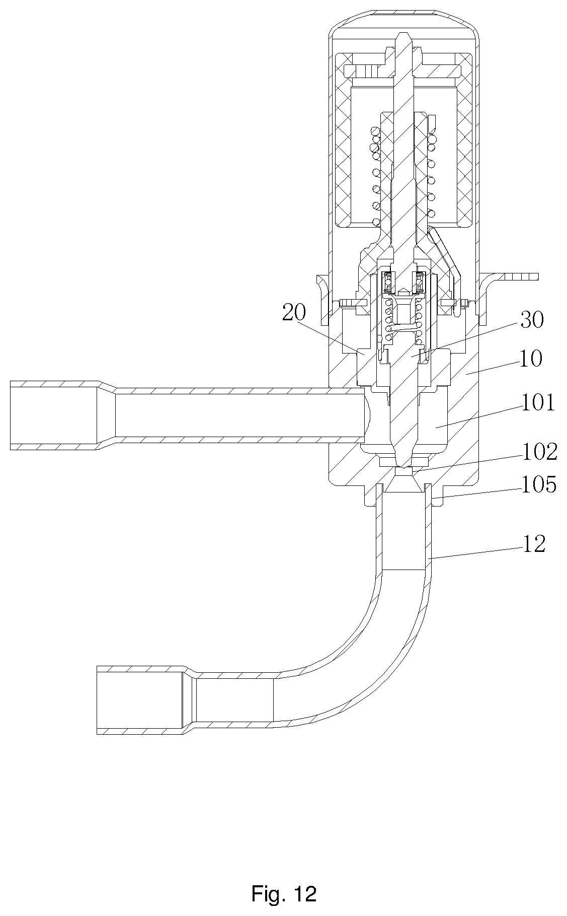 Patent US12480582 Figure 10 – Electronic expansion valve