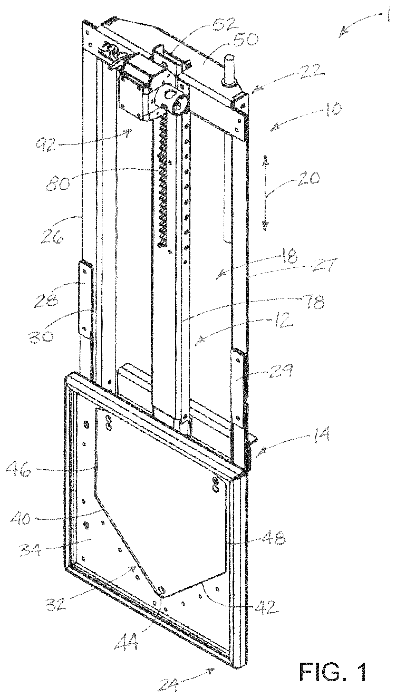 Patent US12480583 Figure 1 – System for selectively closing a fluid channel