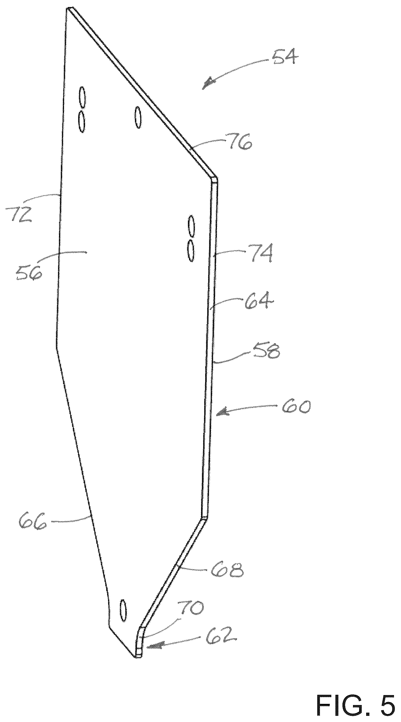 Patent US12480583 Figure 5 – System for selectively closing a fluid channel