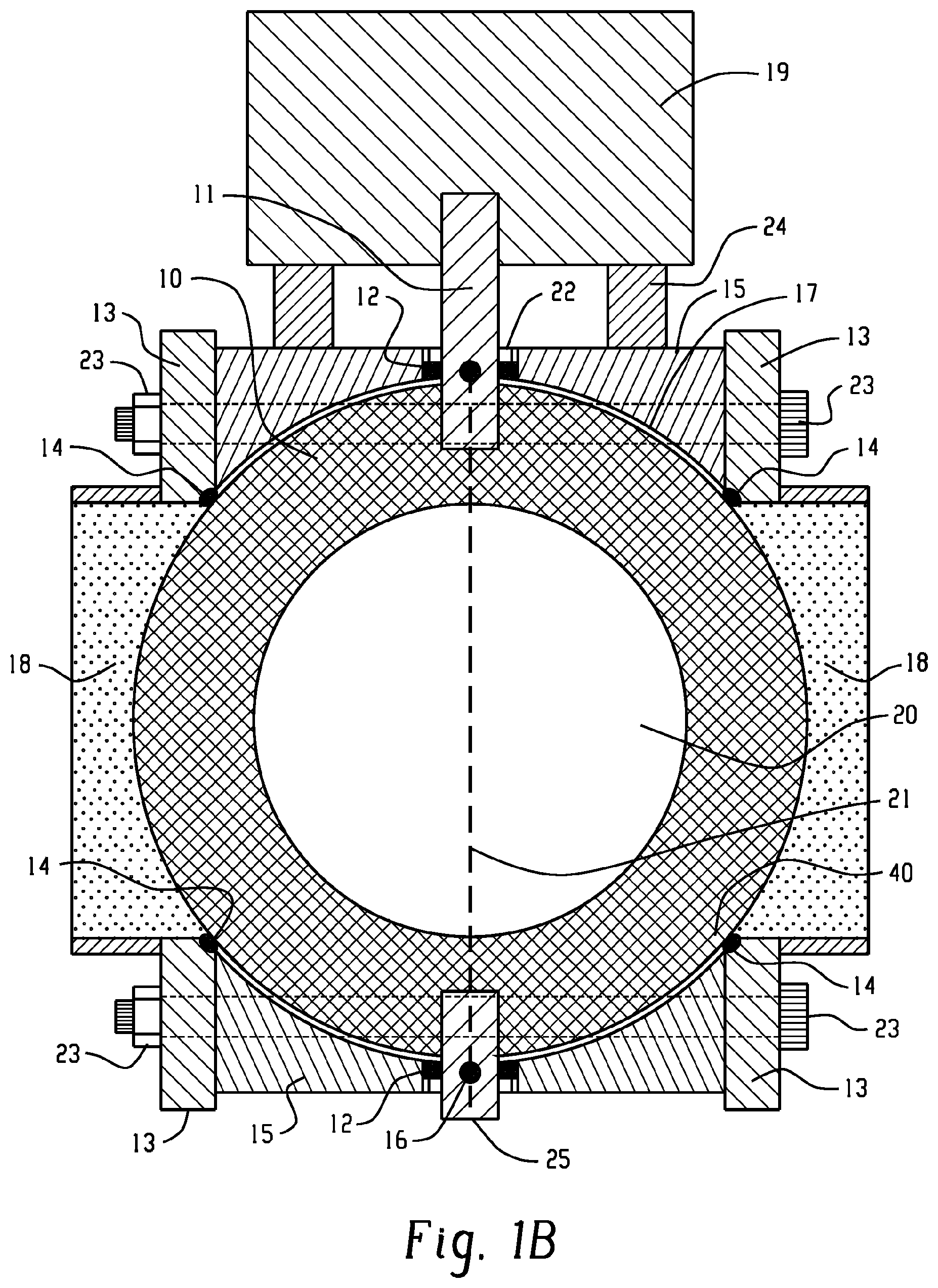 Patent US12480584 Figure 2 – Clean-in-place shutter valve