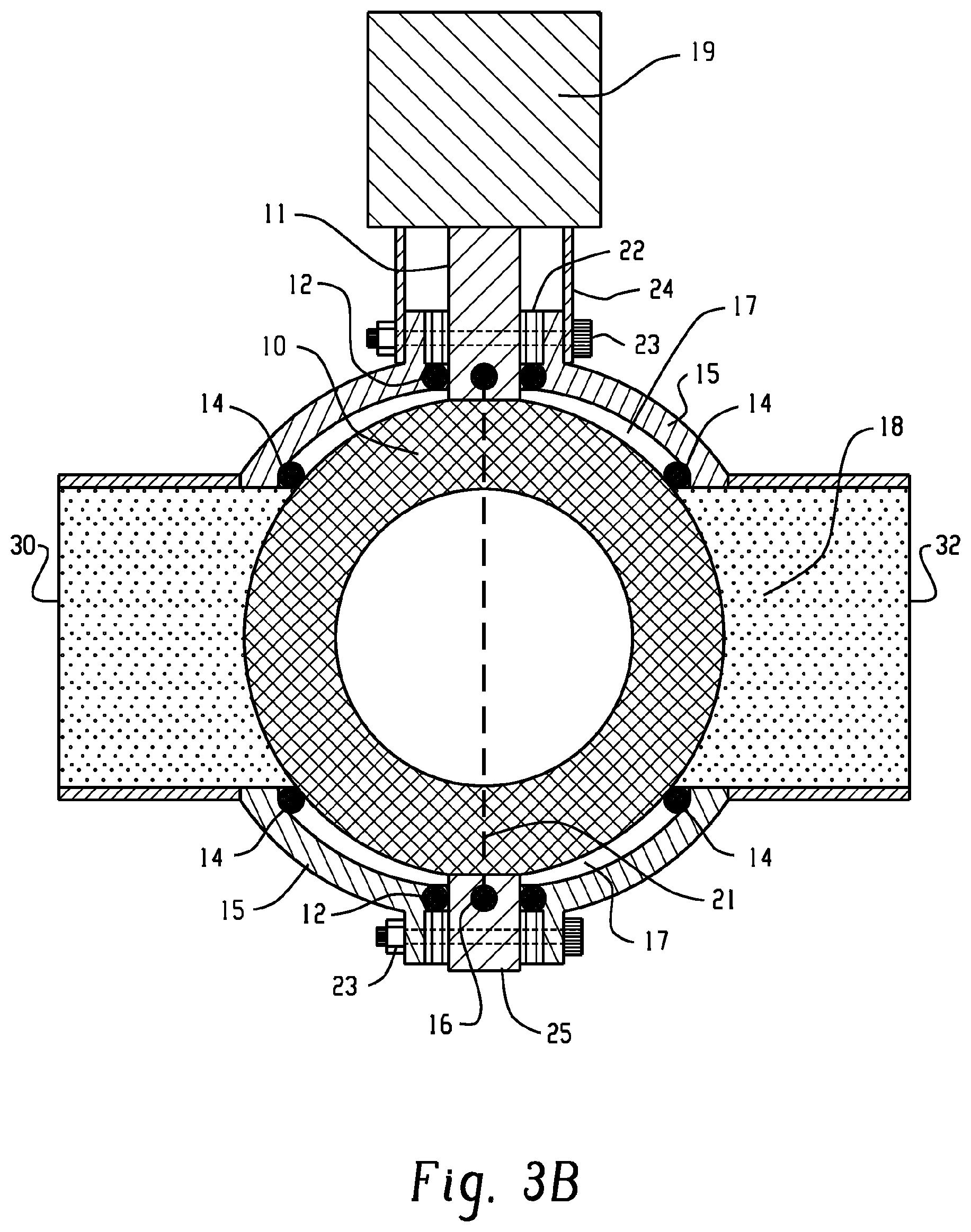 Patent US12480584 Figure 6 – Clean-in-place shutter valve