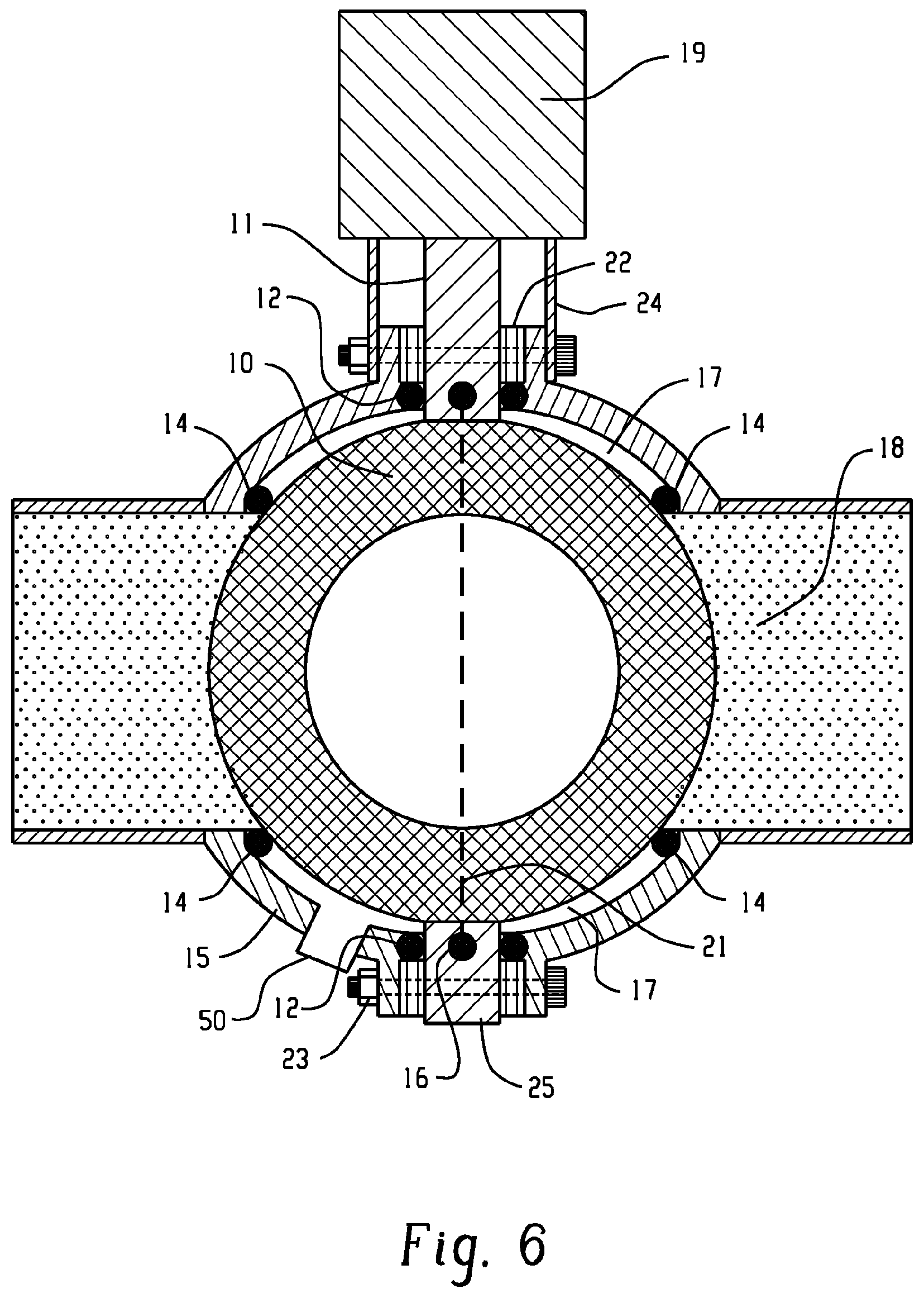 Patent US12480584 Figure 10 – Clean-in-place shutter valve