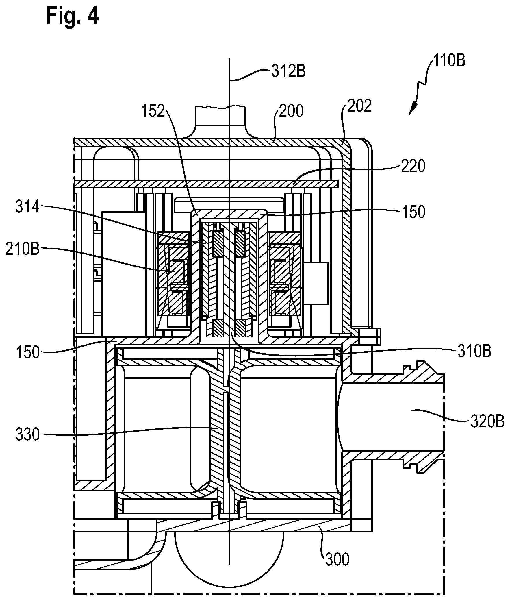 Patent US12480586 Figure 6 – Apparatus for handling fluid within an at least partially electrically driven vehicle