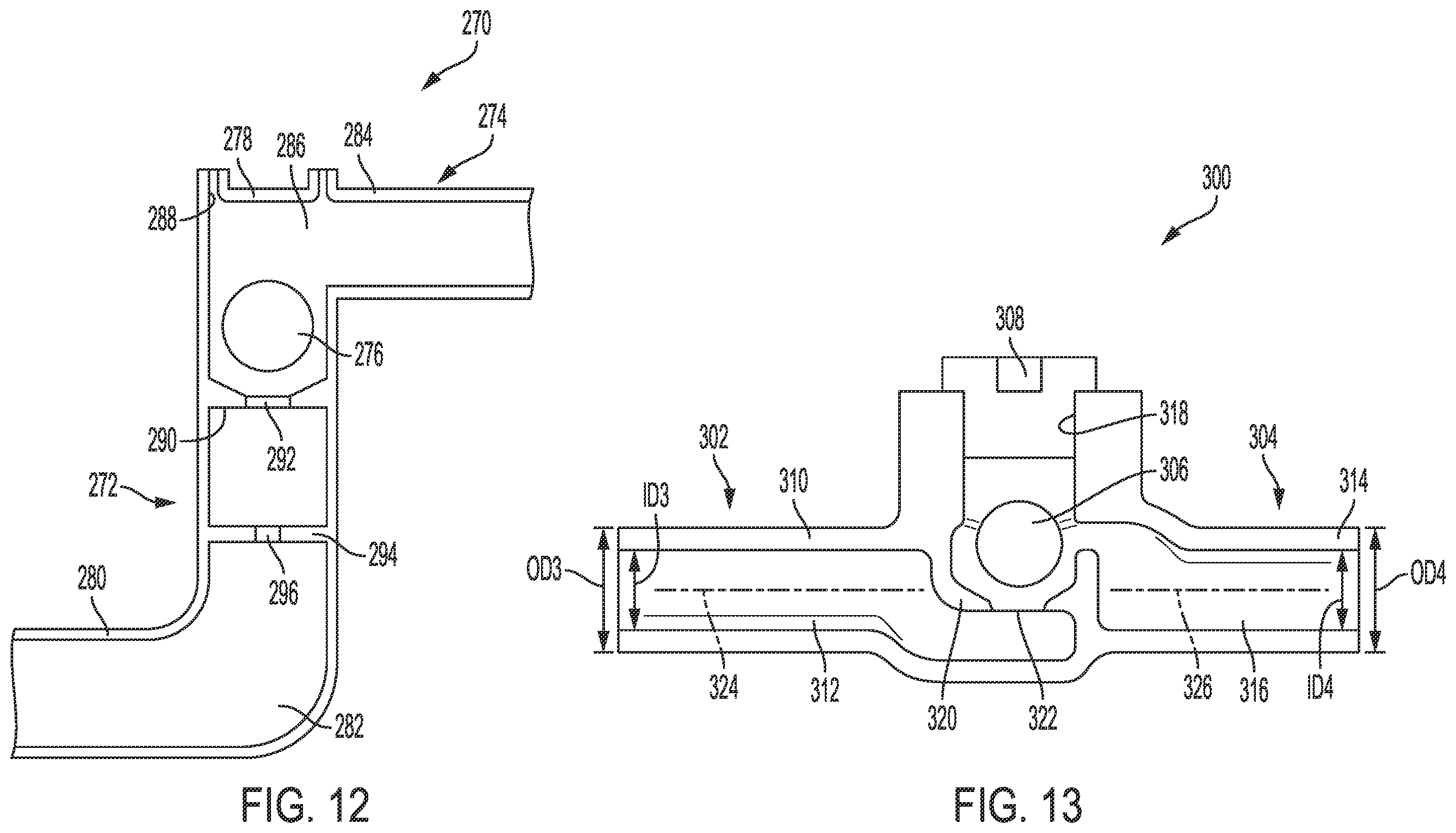 Patent US12480587 Figure 8 – Hydraulic control unit valve porting, routing, checkball, and orifice integration with additive manufacturing