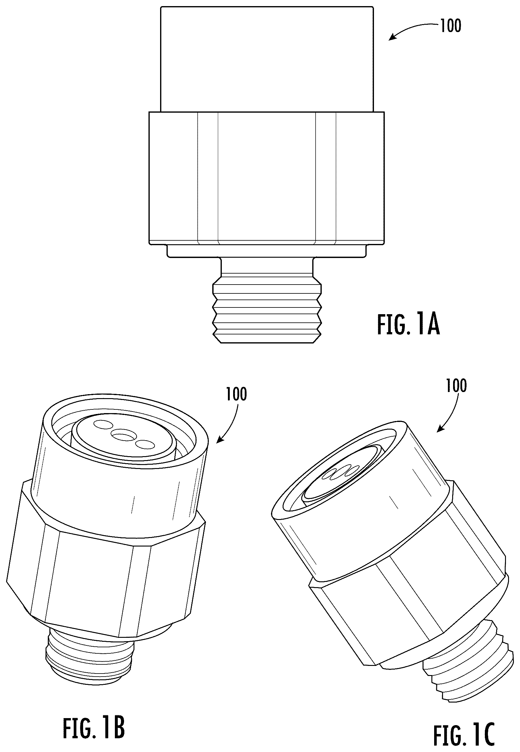 Patent US12480589 — Pressure relief valve assembly including series coupled valves and related methods — Figure 1
