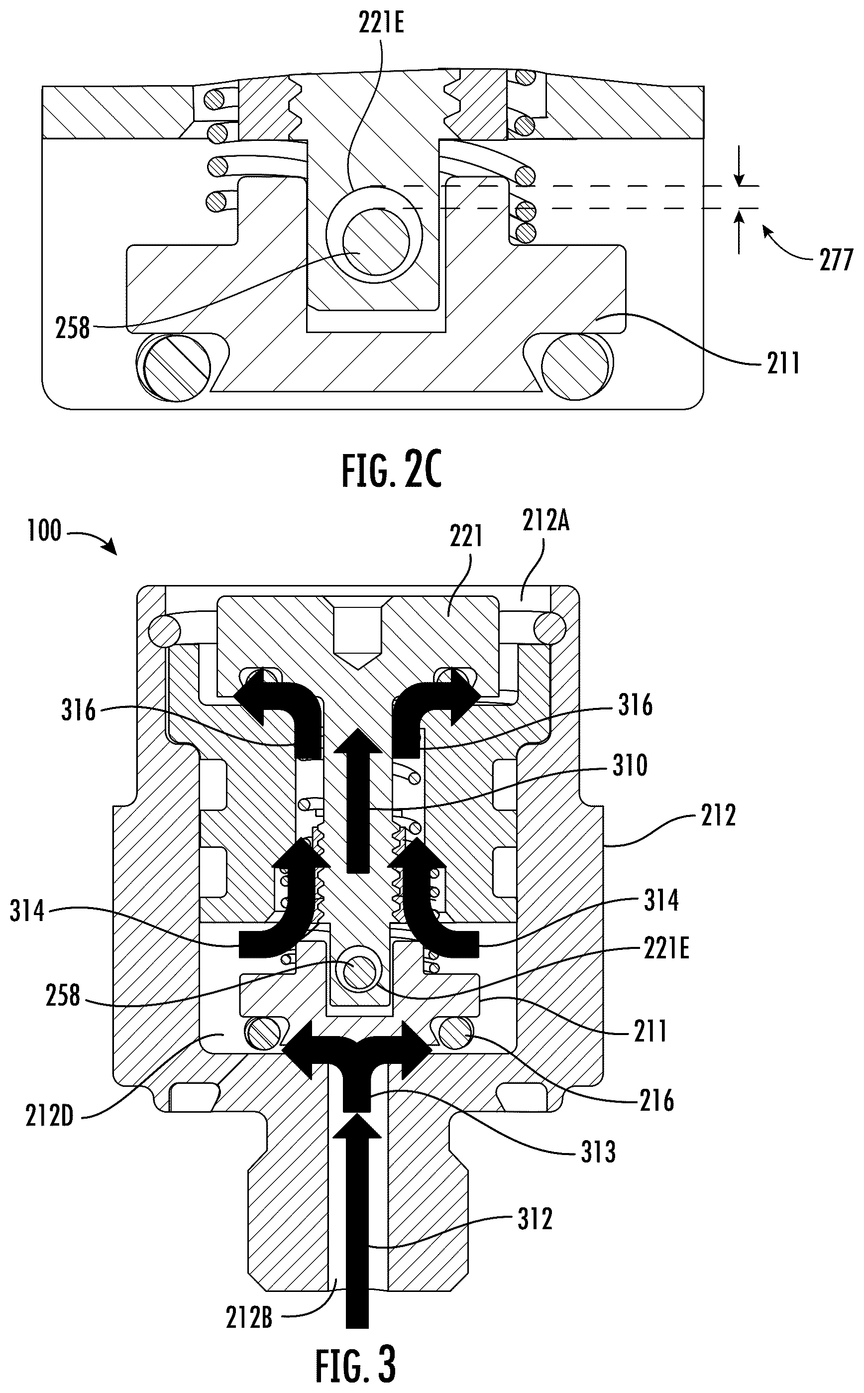 Patent US12480589 Figure 4 – Pressure relief valve assembly including series coupled valves and related methods