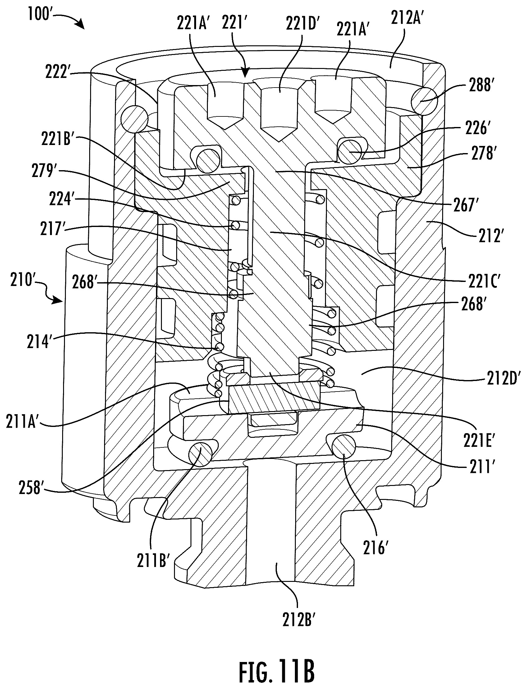 Patent US12480589 Figure 9 – Pressure relief valve assembly including series coupled valves and related methods