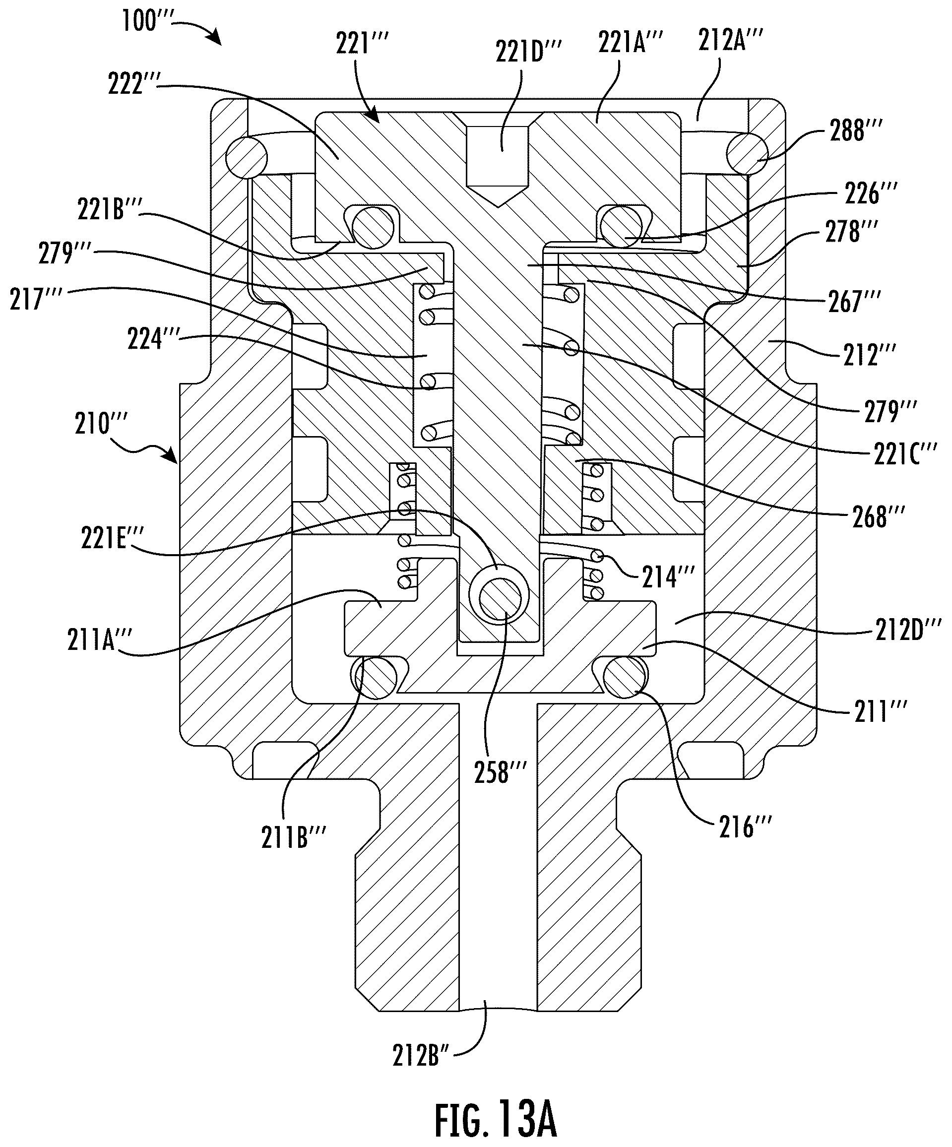 Patent US12480589 Figure 11 – Pressure relief valve assembly including series coupled valves and related methods