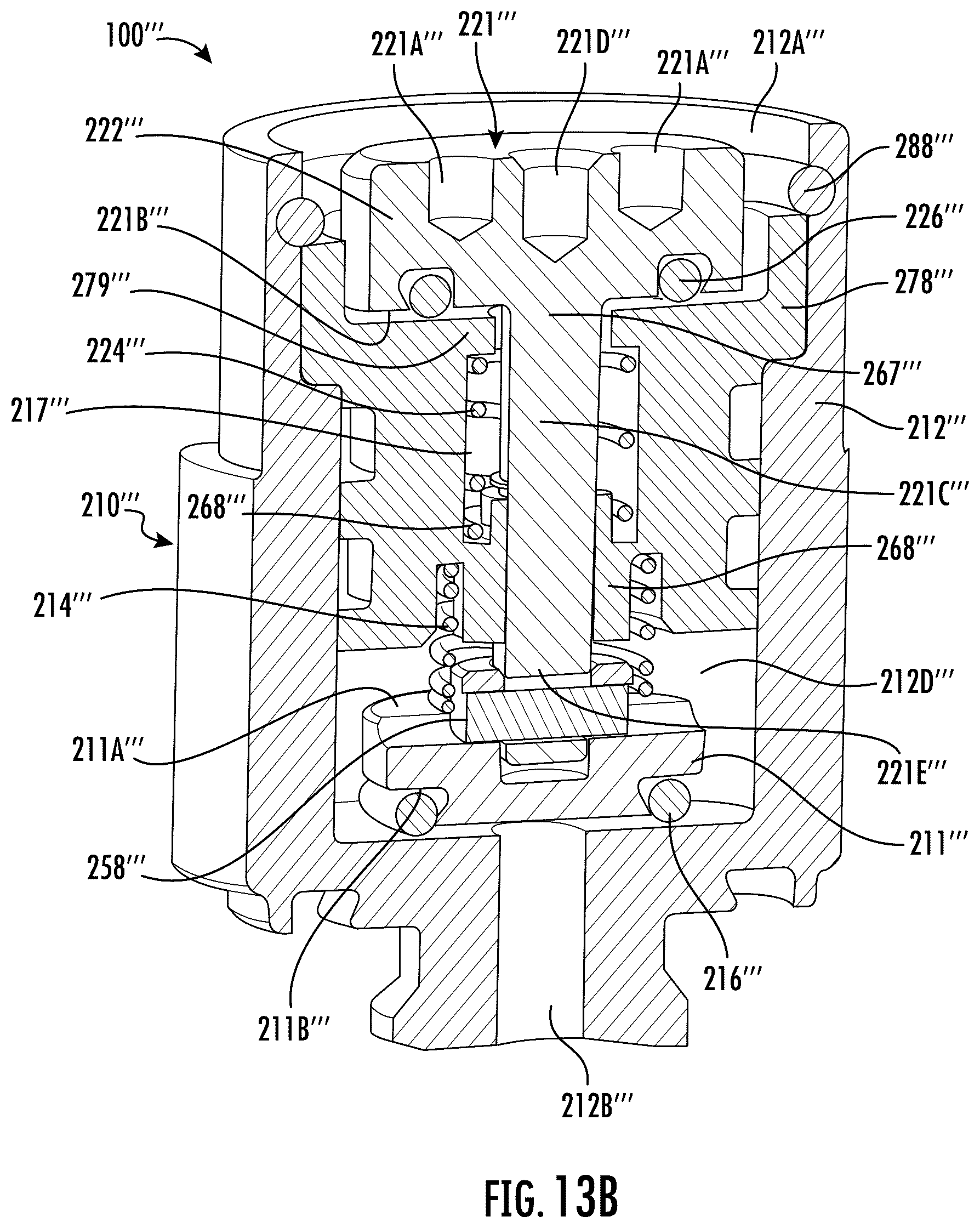 Patent US12480589 Figure 12 – Pressure relief valve assembly including series coupled valves and related methods