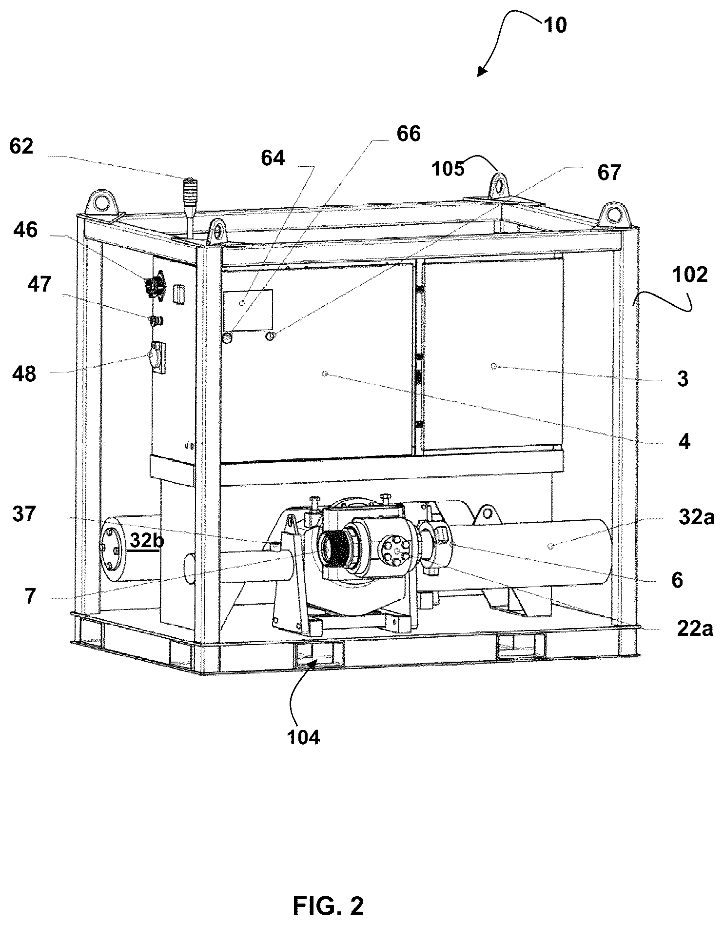 Patent US12480590 Figure 2 – Valves and control systems for clean fluid pressure equalization and de-energization
