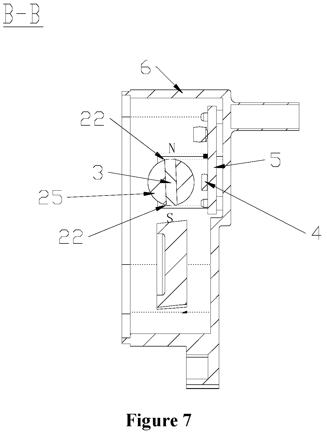 Patent US12480593 Figure 5 – Driving device and valve