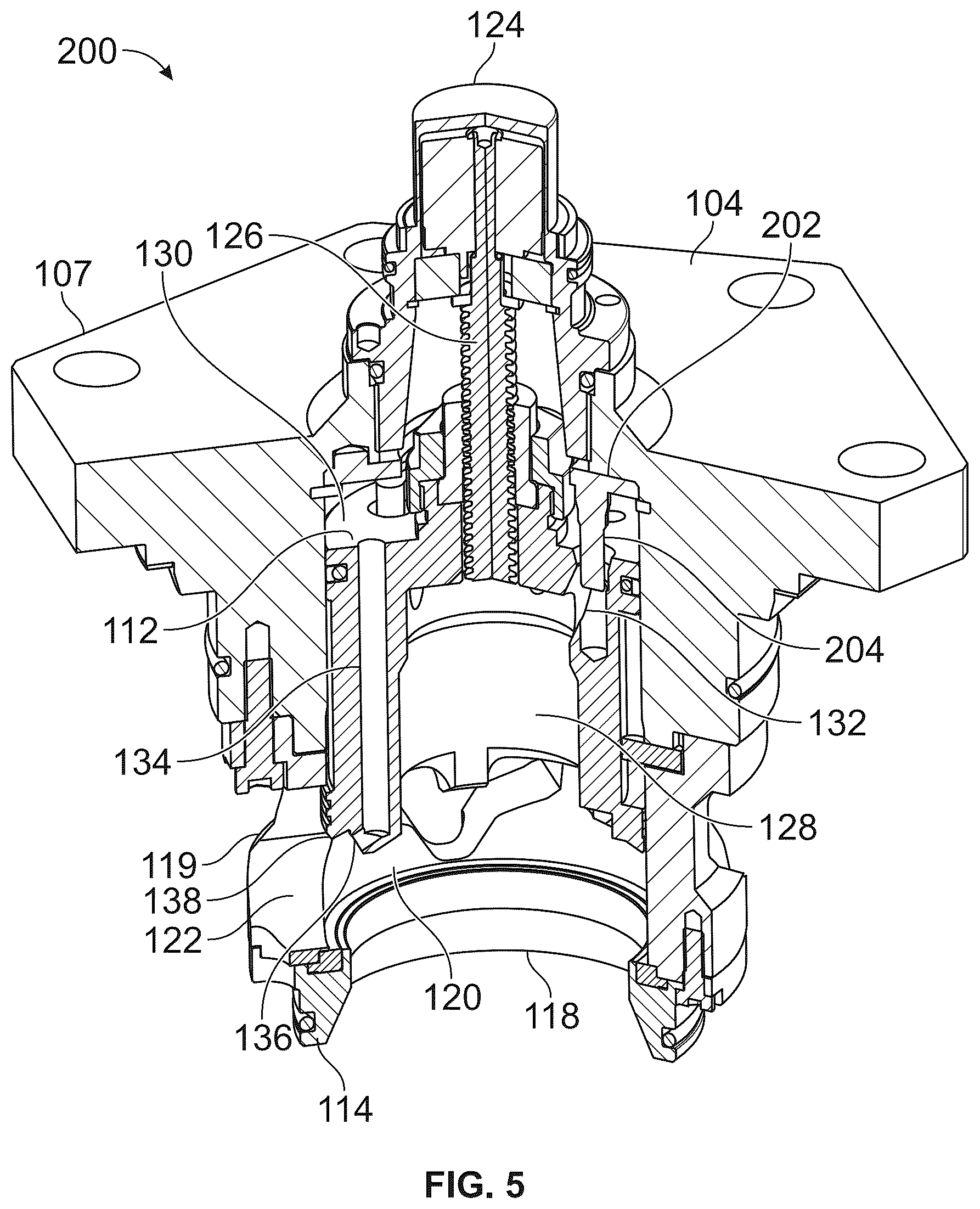 Patent US12480600 Figure 6 – Refrigerant control valve with an enhanced flow modulating plug configuration