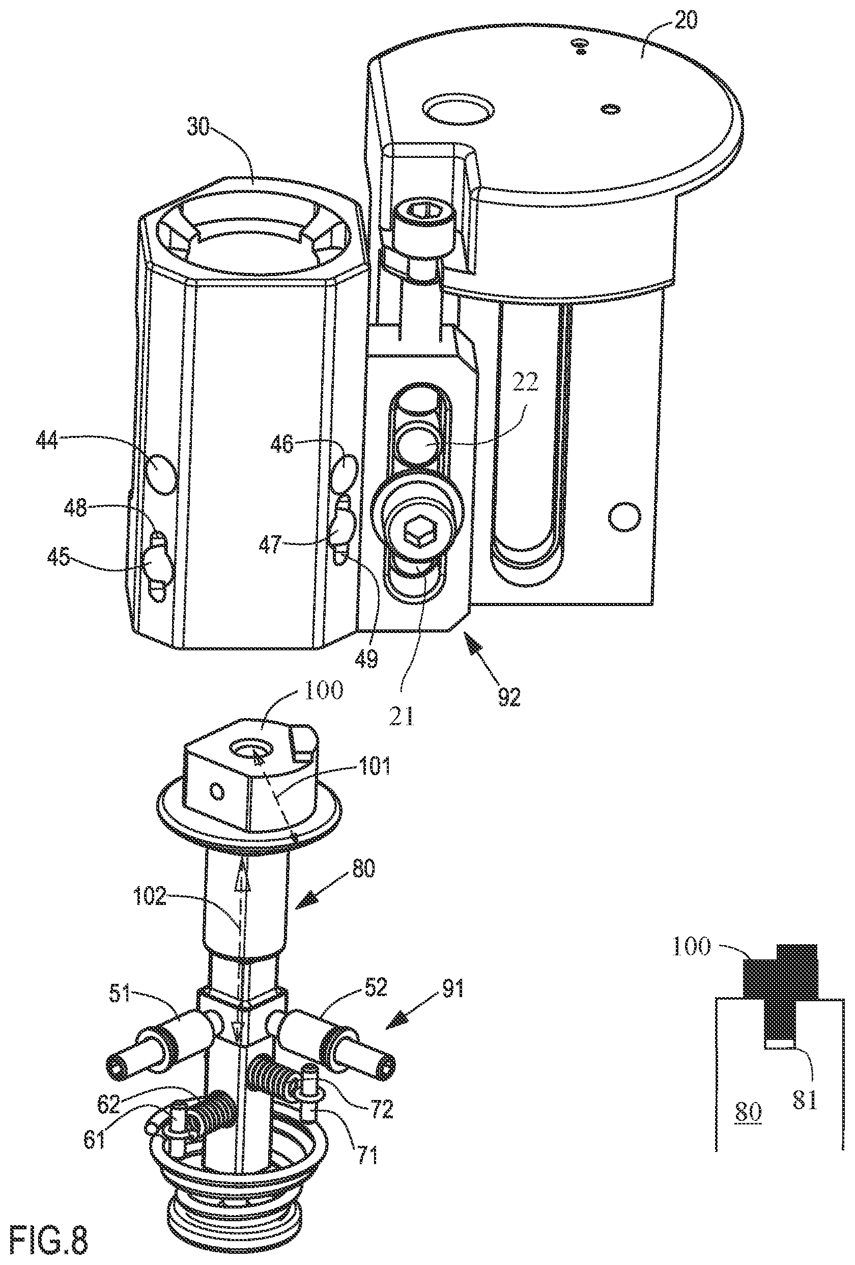 Patent US12480614 Figure 5 – Support unit