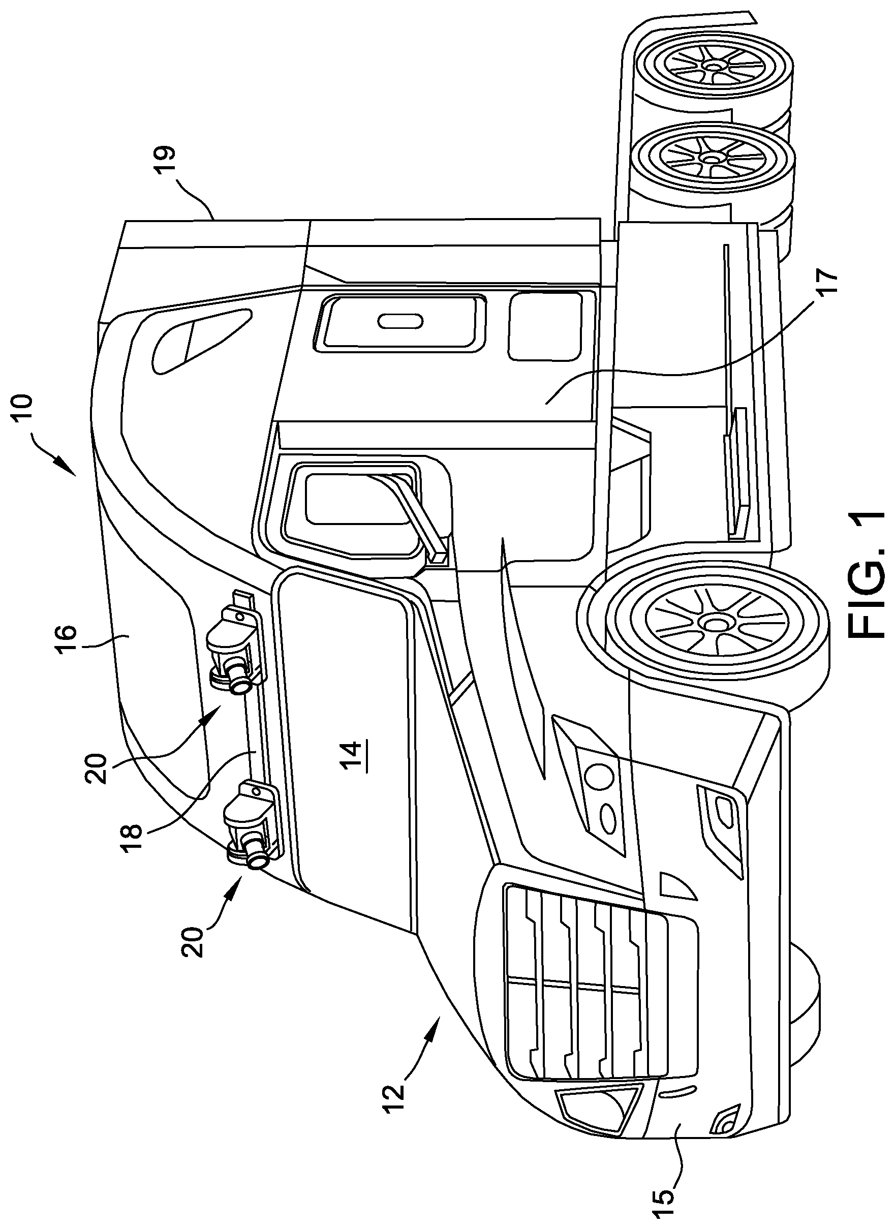 Patent US12480615 Figure 1 – Adjustable camera mount