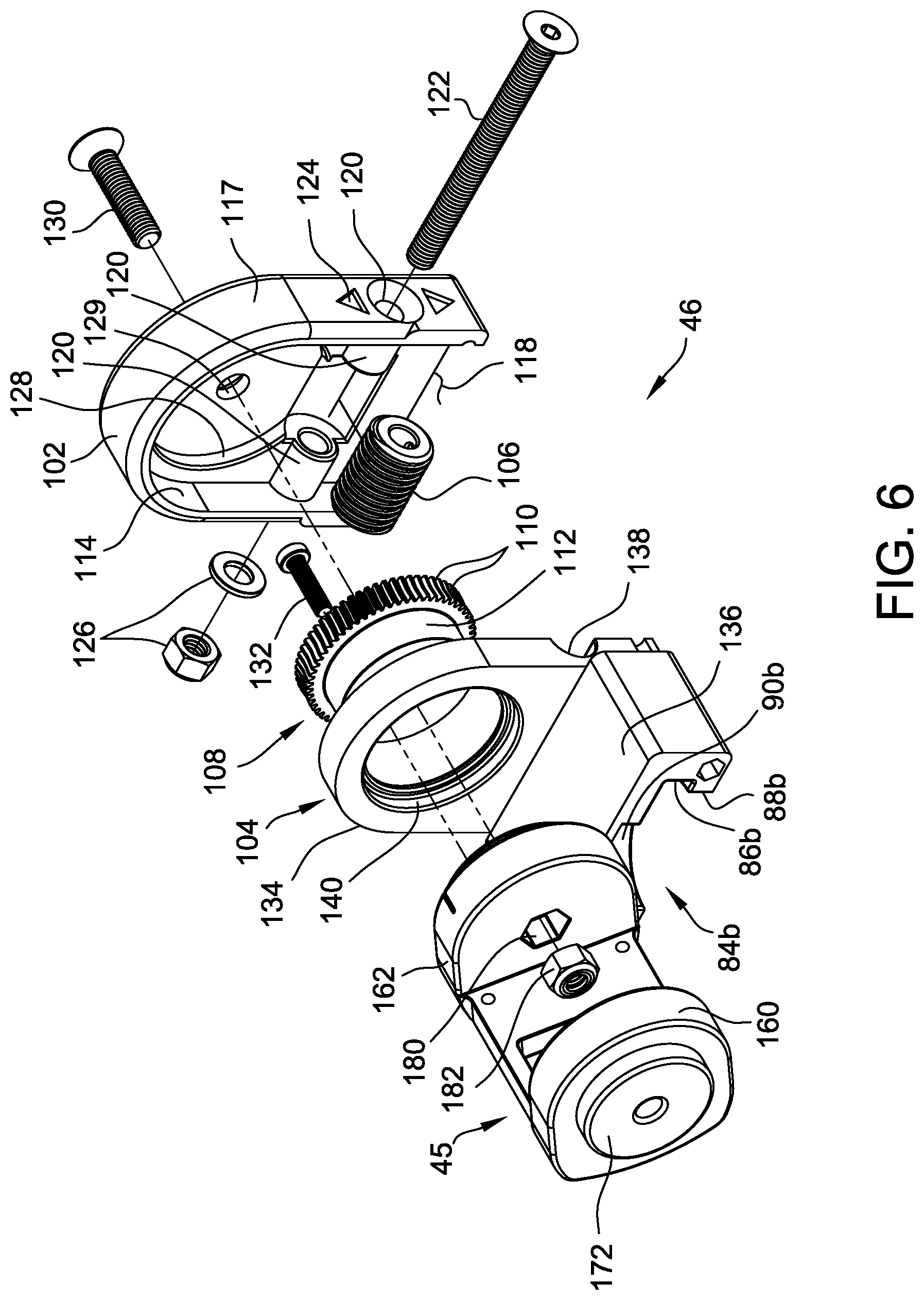 Patent US12480615 Figure 6 – Adjustable camera mount