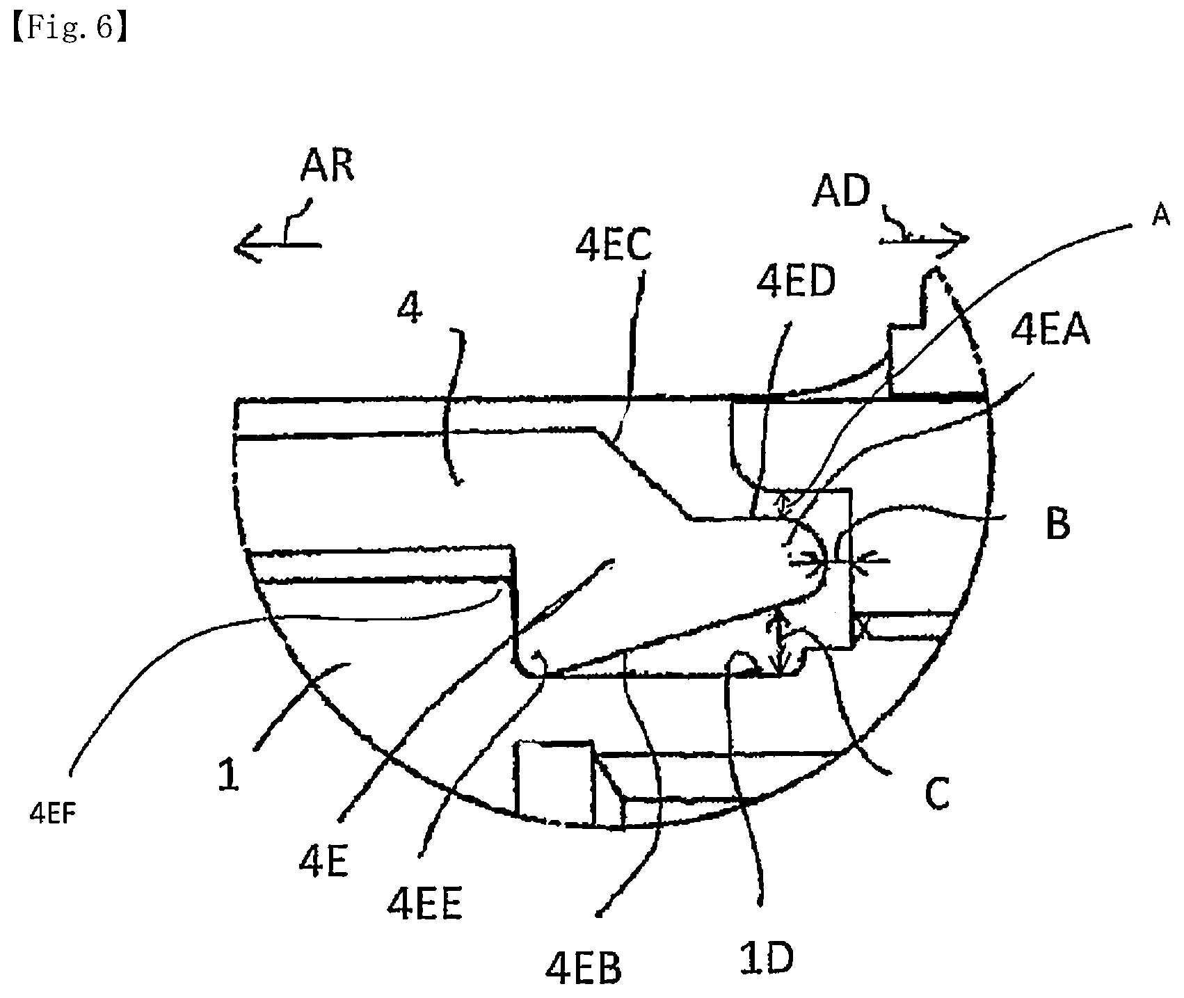 Patent US12480619 Figure 6 – Filling nozzle