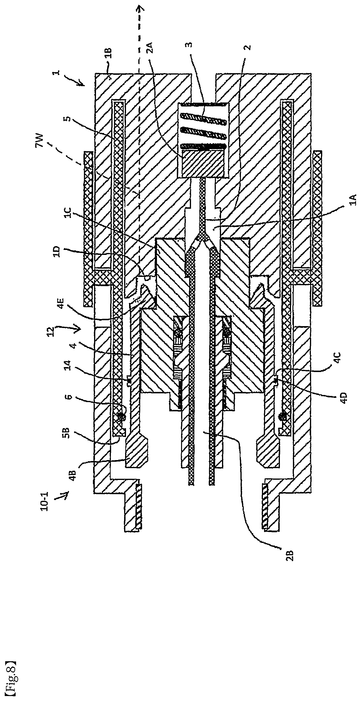 Patent US12480619 Figure 8 – Filling nozzle