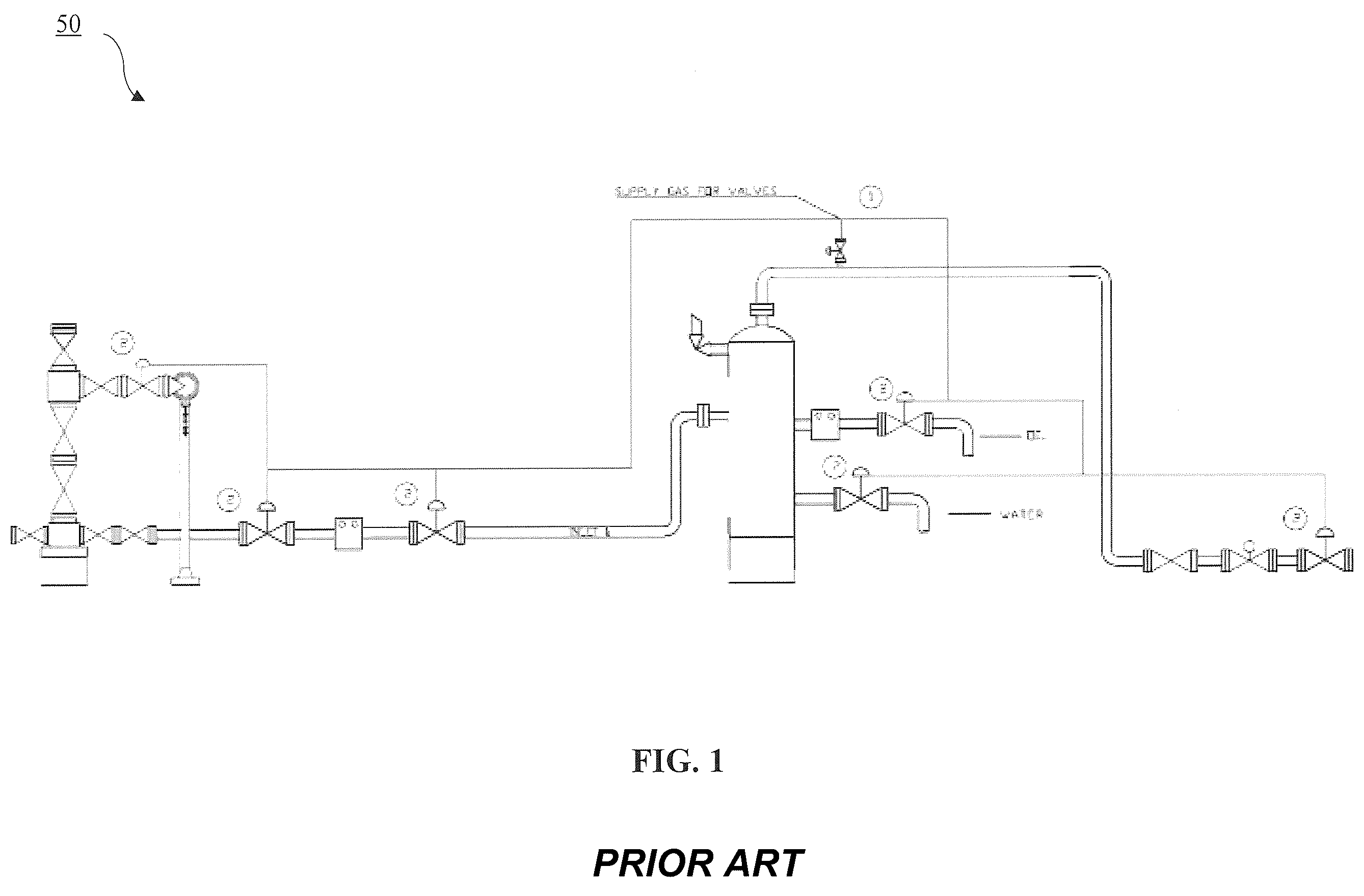 Patent US12480620 Figure 1 – Inert gas backup system for air compressors