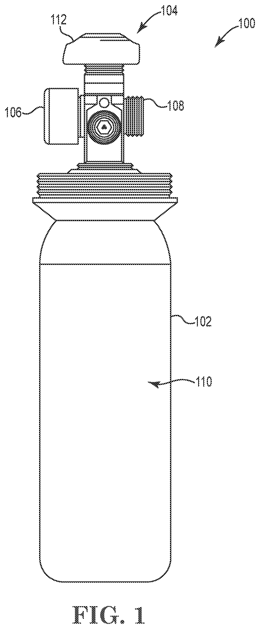 Patent US12480623 Figure 1 – Pressure regulator