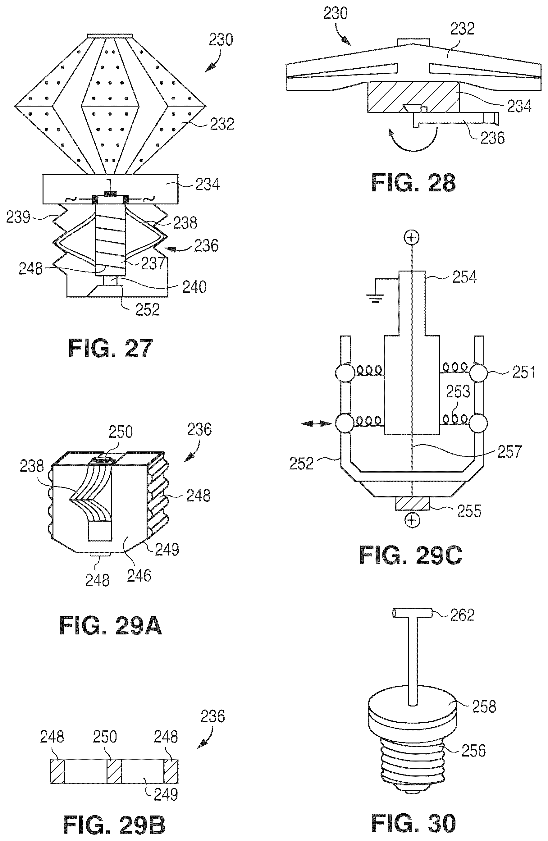 Patent US12480626 Figure 8 – Solid state lamp using light emitting strips