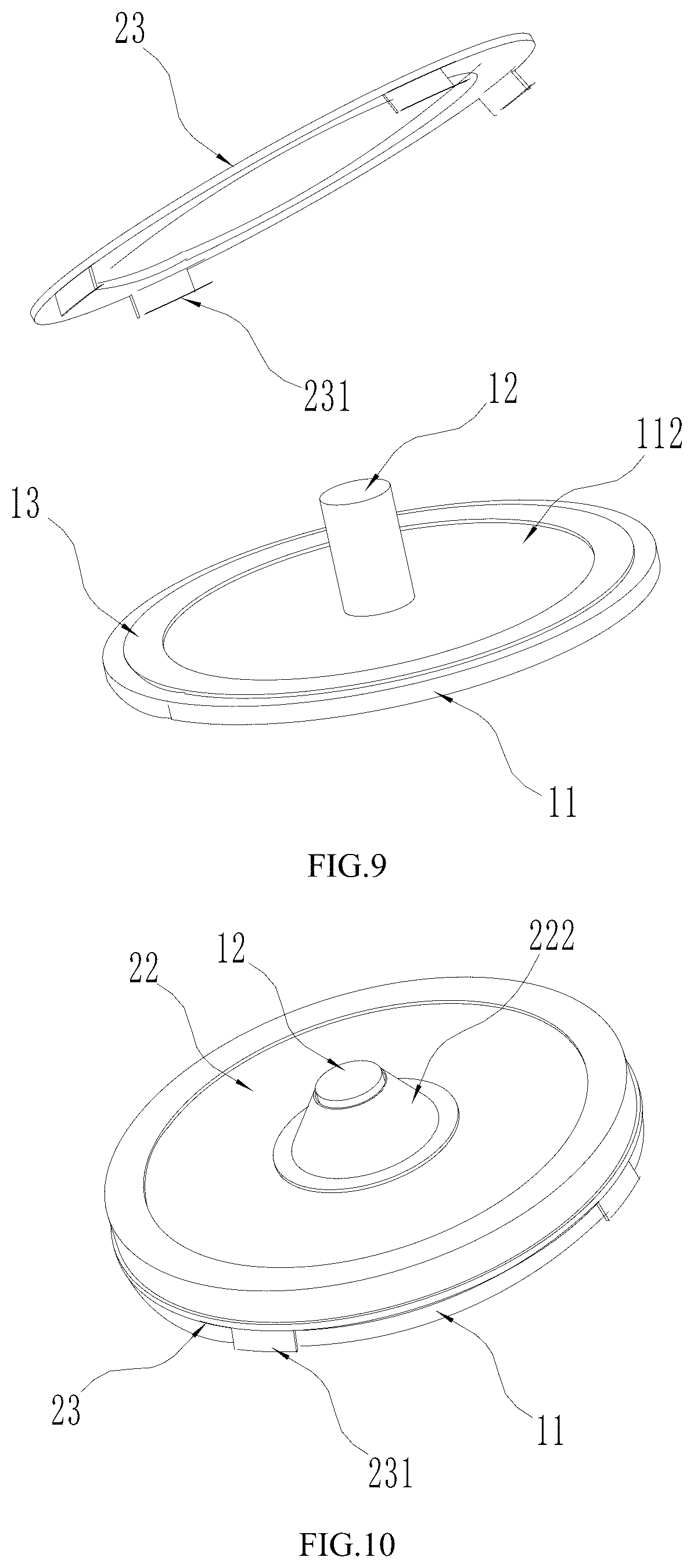 Patent US12480627 Figure 5 – Light board structure and bulb cap and light bulb using the same