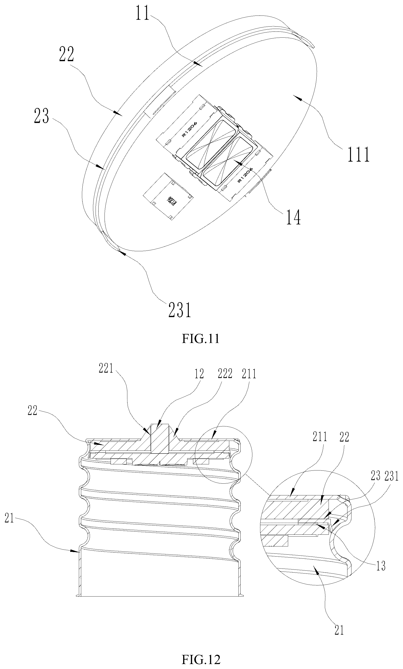 Patent US12480627 Figure 6 – Light board structure and bulb cap and light bulb using the same