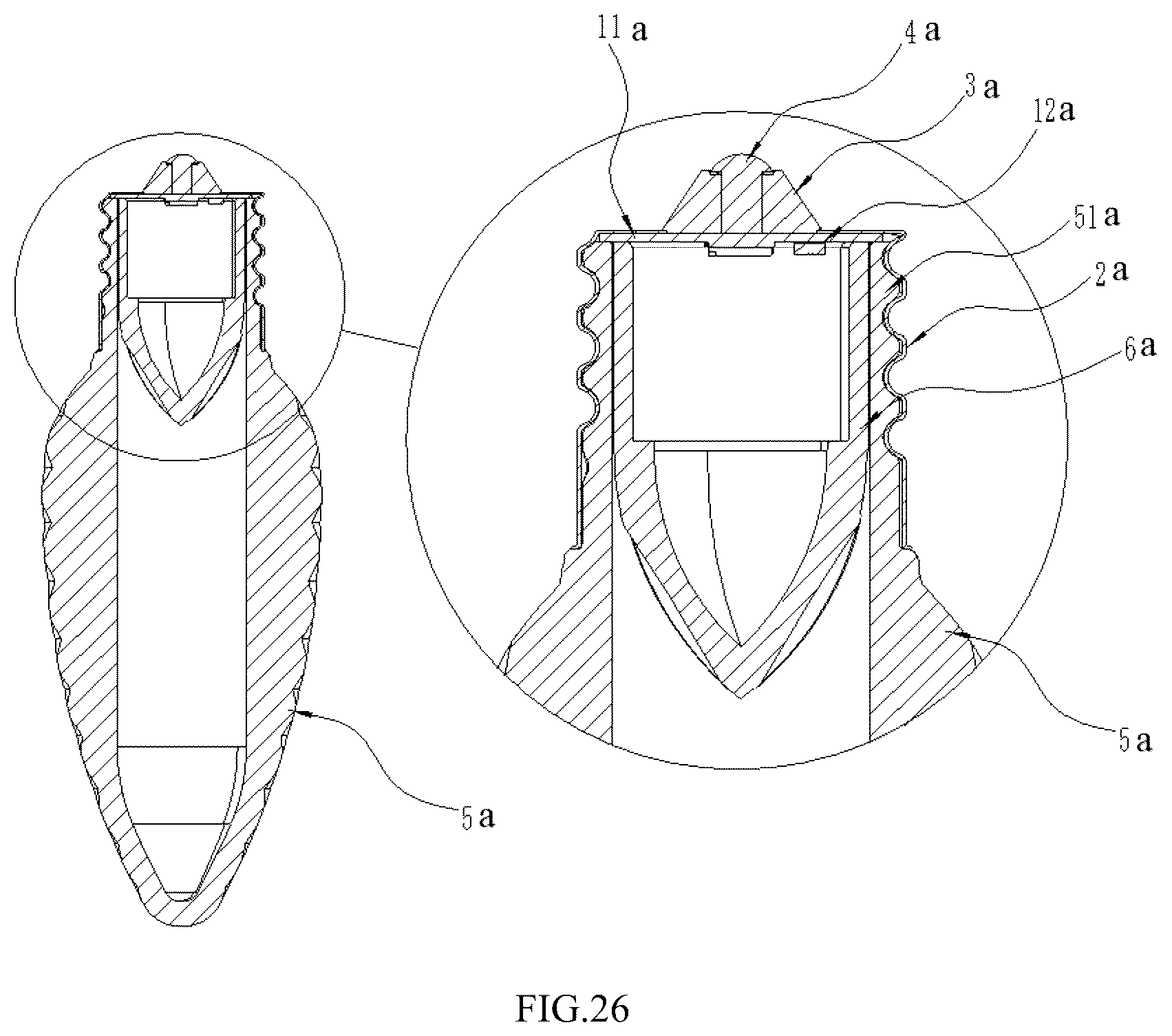 Patent US12480627 Figure 16 – Light board structure and bulb cap and light bulb using the same