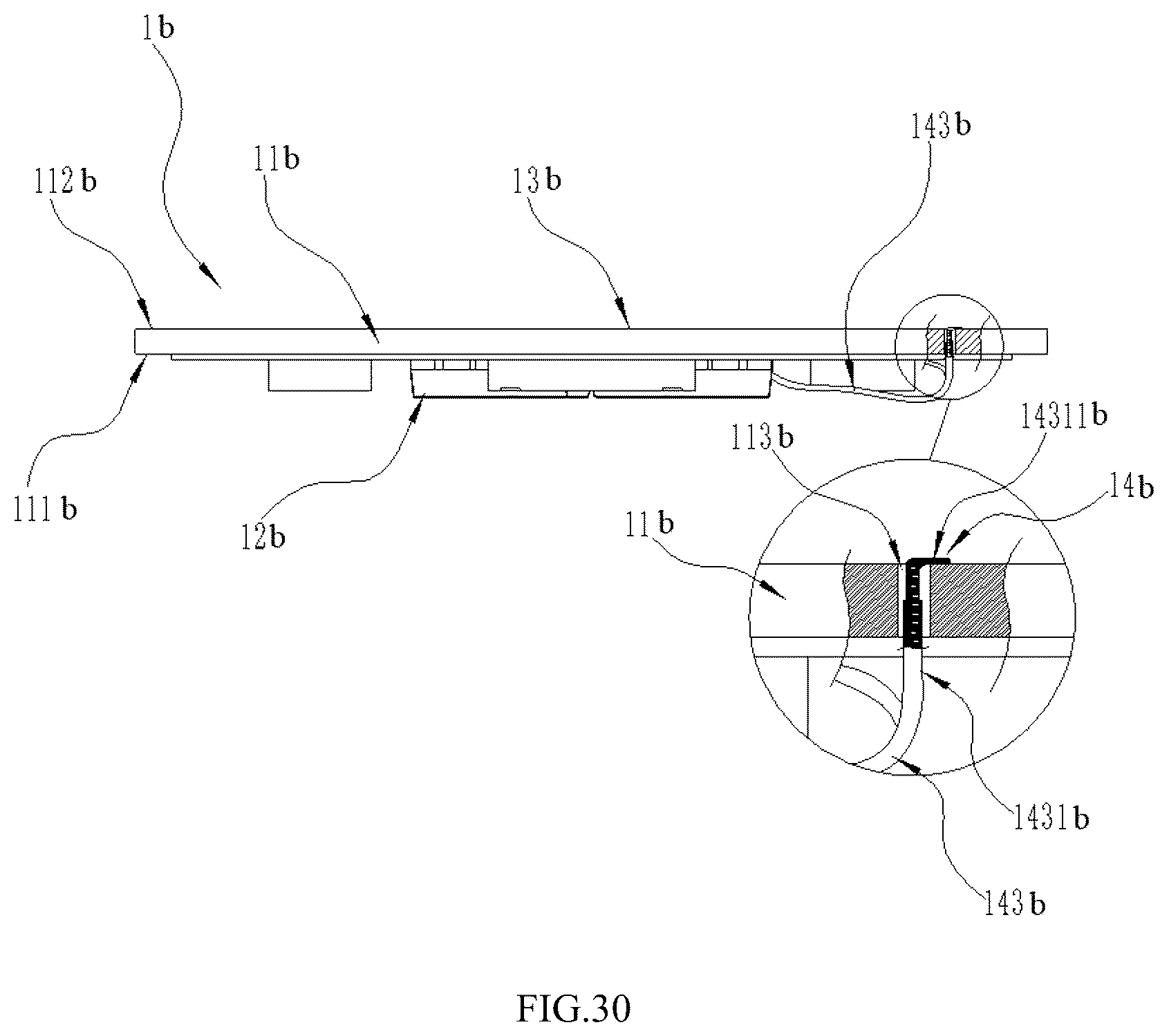 Patent US12480627 Figure 19 – Light board structure and bulb cap and light bulb using the same