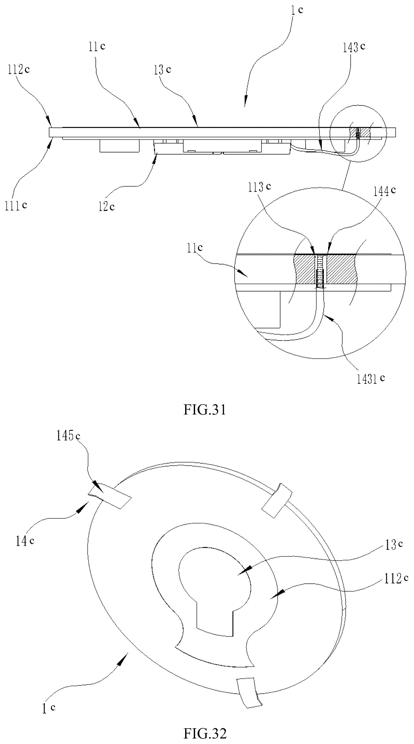 Patent US12480627 Figure 20 – Light board structure and bulb cap and light bulb using the same