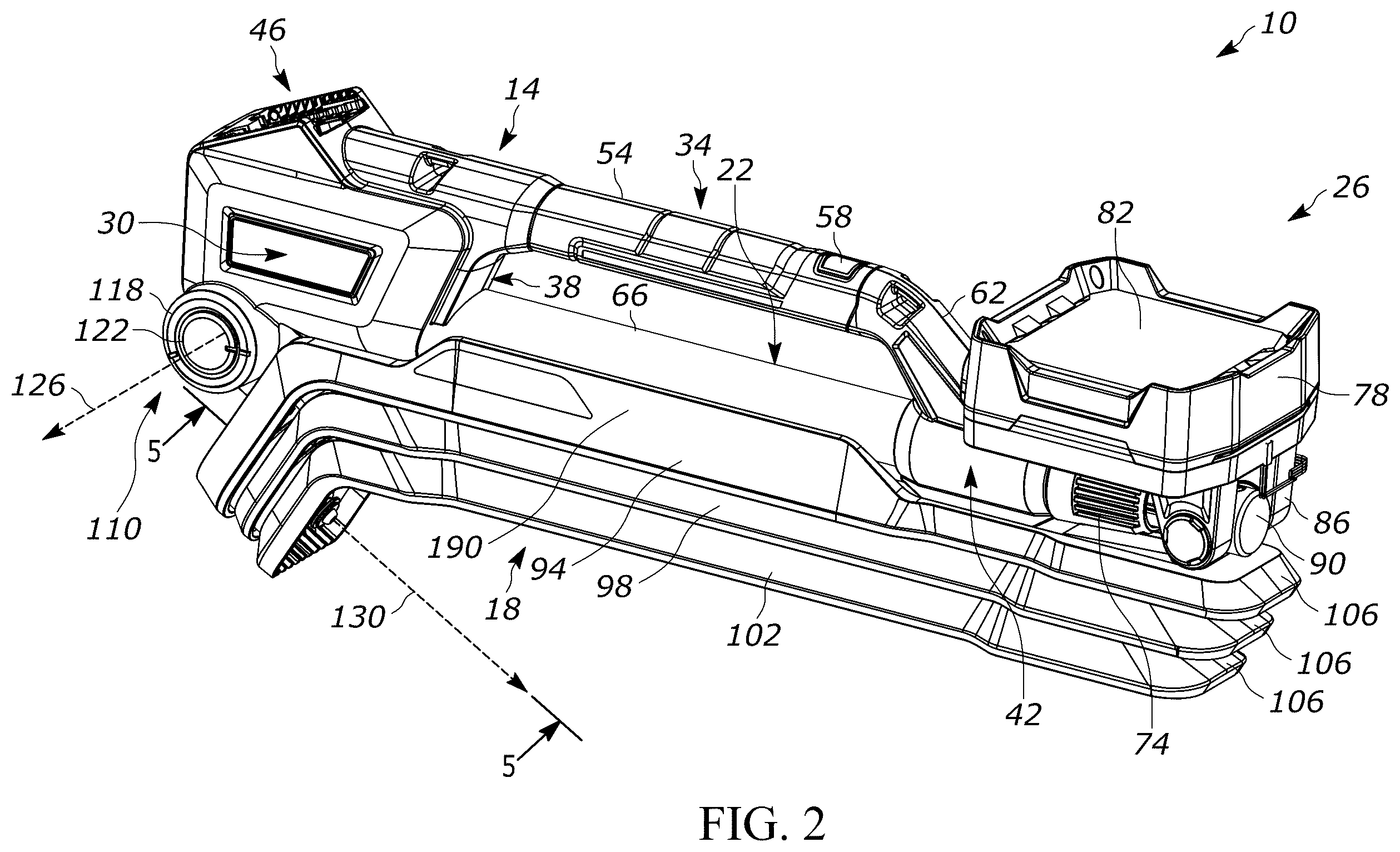 Patent US12480629 Figure 2 – Tripod light