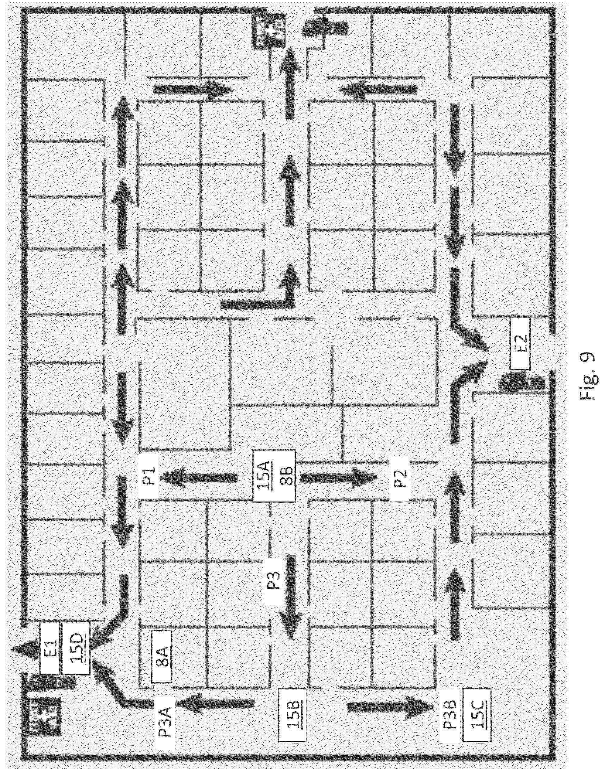 Patent US12480630 Figure 10 – Building egress lighting apparatus method and system with direction designator projection features