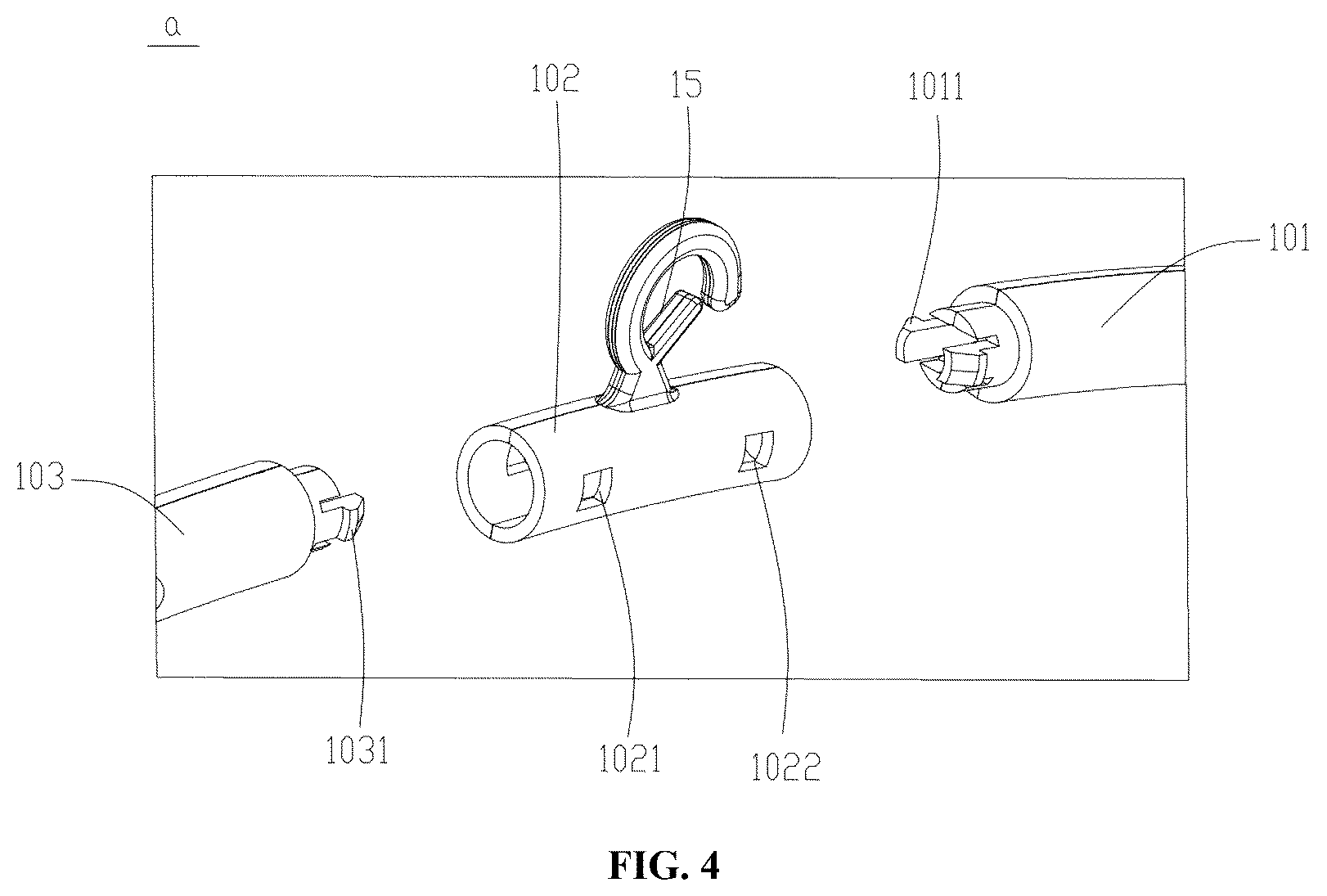 Patent US12480631 Figure 4 – Decorative lamp