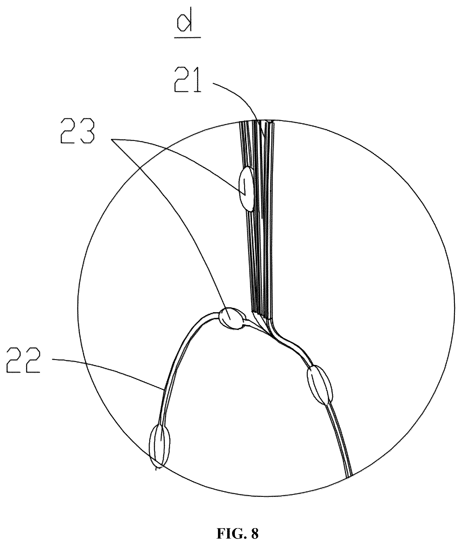 Patent US12480631 Figure 8 – Decorative lamp