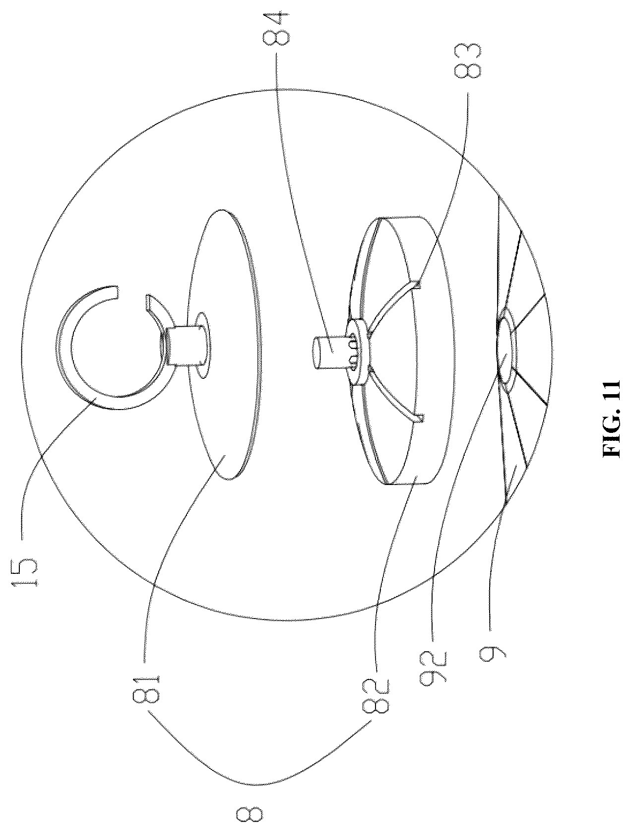 Patent US12480631 Figure 11 – Decorative lamp