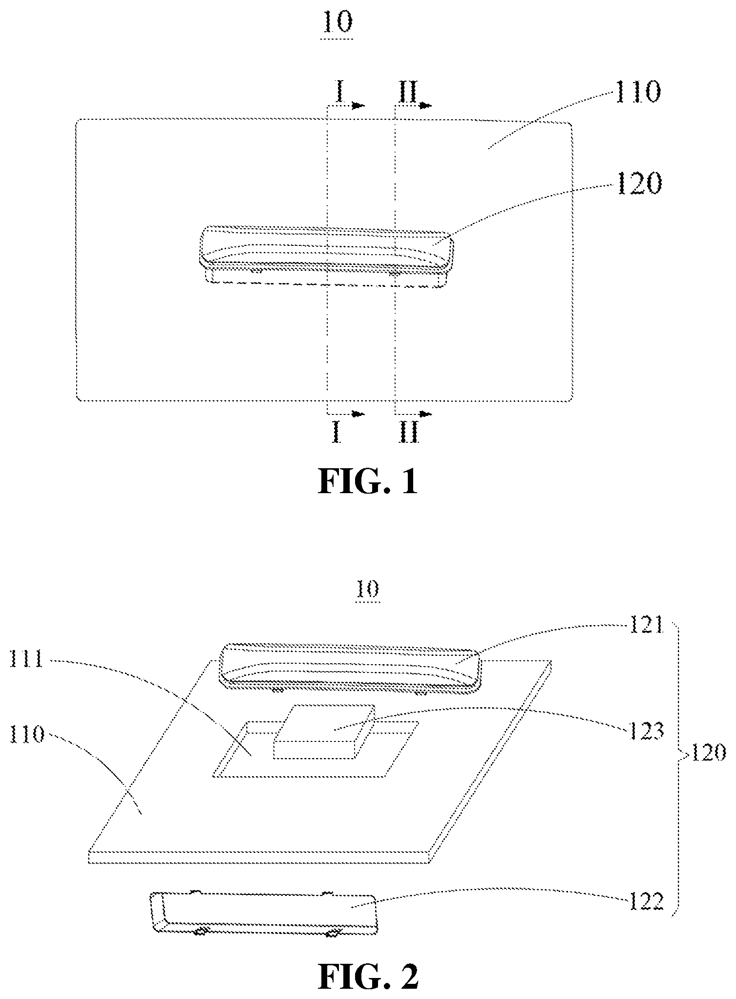 Patent US12480634 Figure 1 – Light-transmitting assembly and vehicle