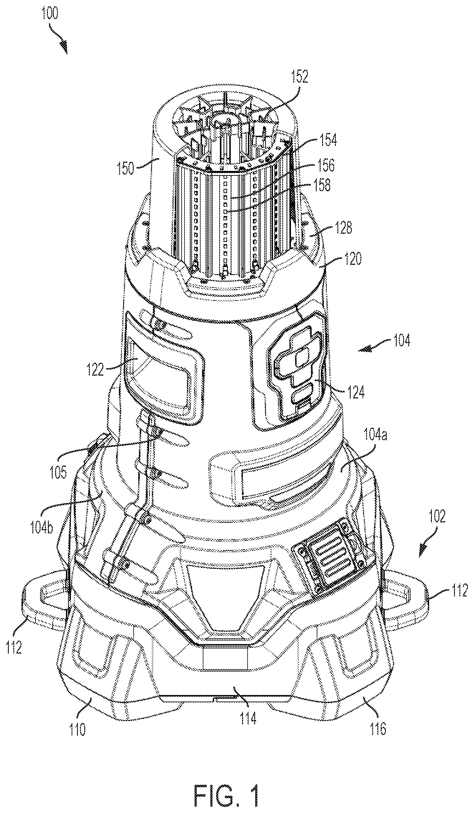 Patent US12480639 Figure 1 – Area light