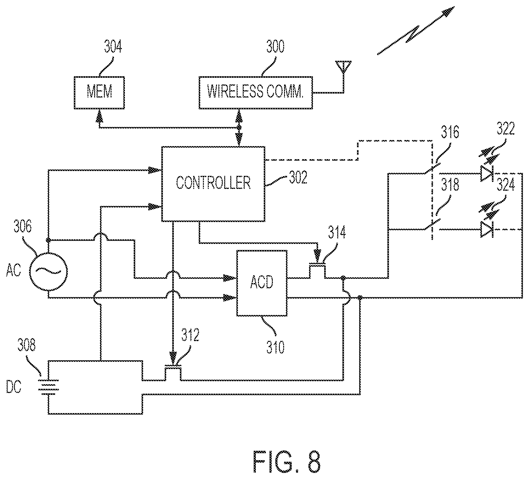 Patent US12480639 Figure 10 – Area light