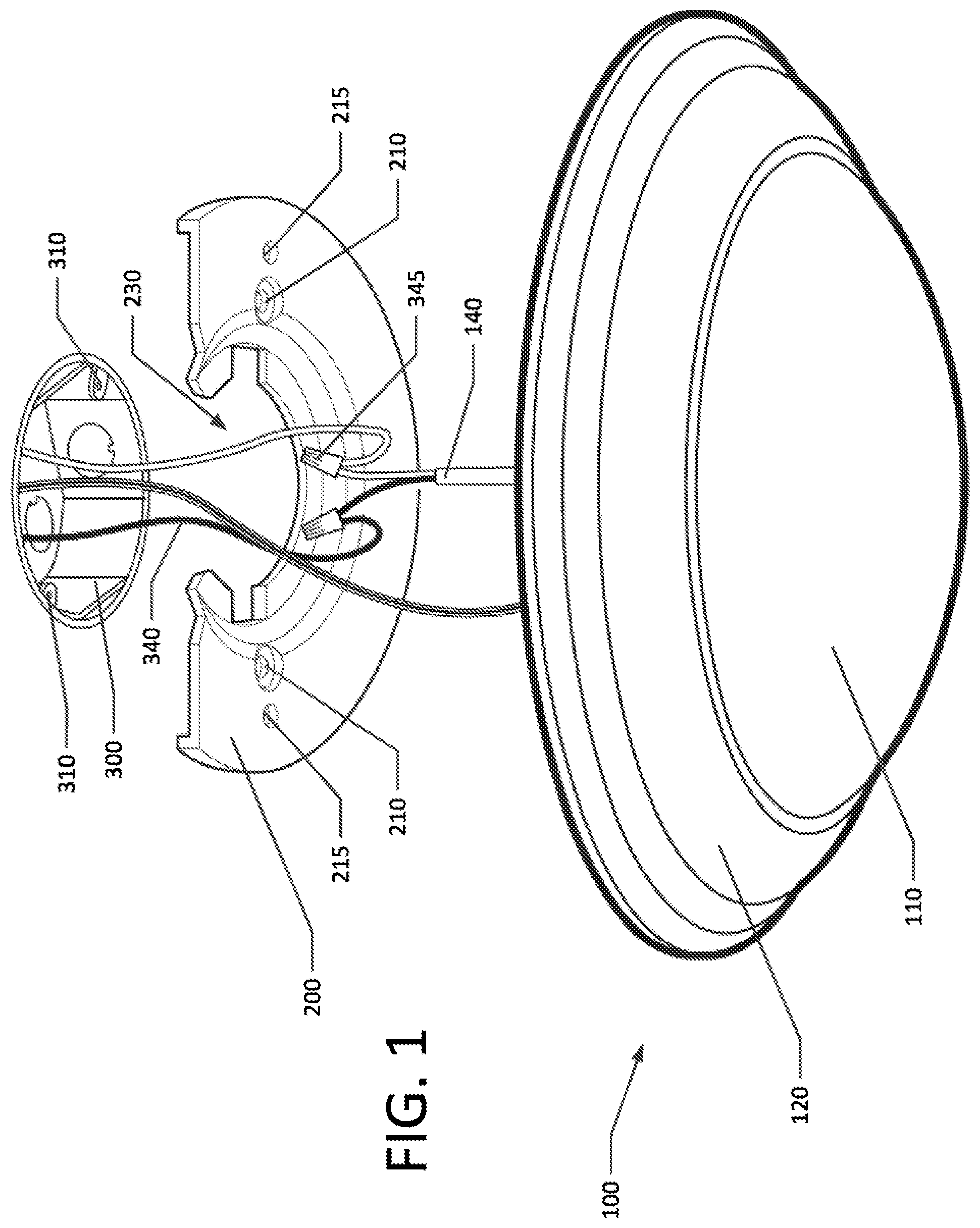 Patent US12480643 Figure 1 – Twist and lock mounting bracket