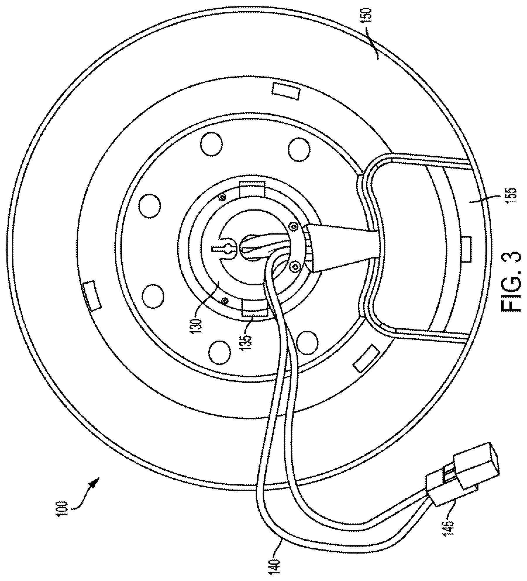 Patent US12480643 Figure 3 – Twist and lock mounting bracket
