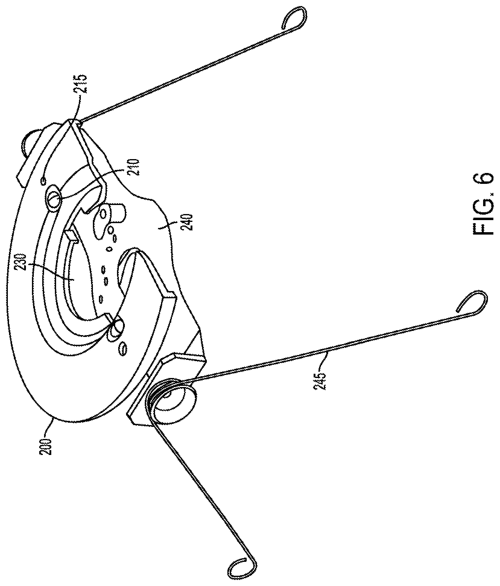 Patent US12480643 Figure 7 – Twist and lock mounting bracket
