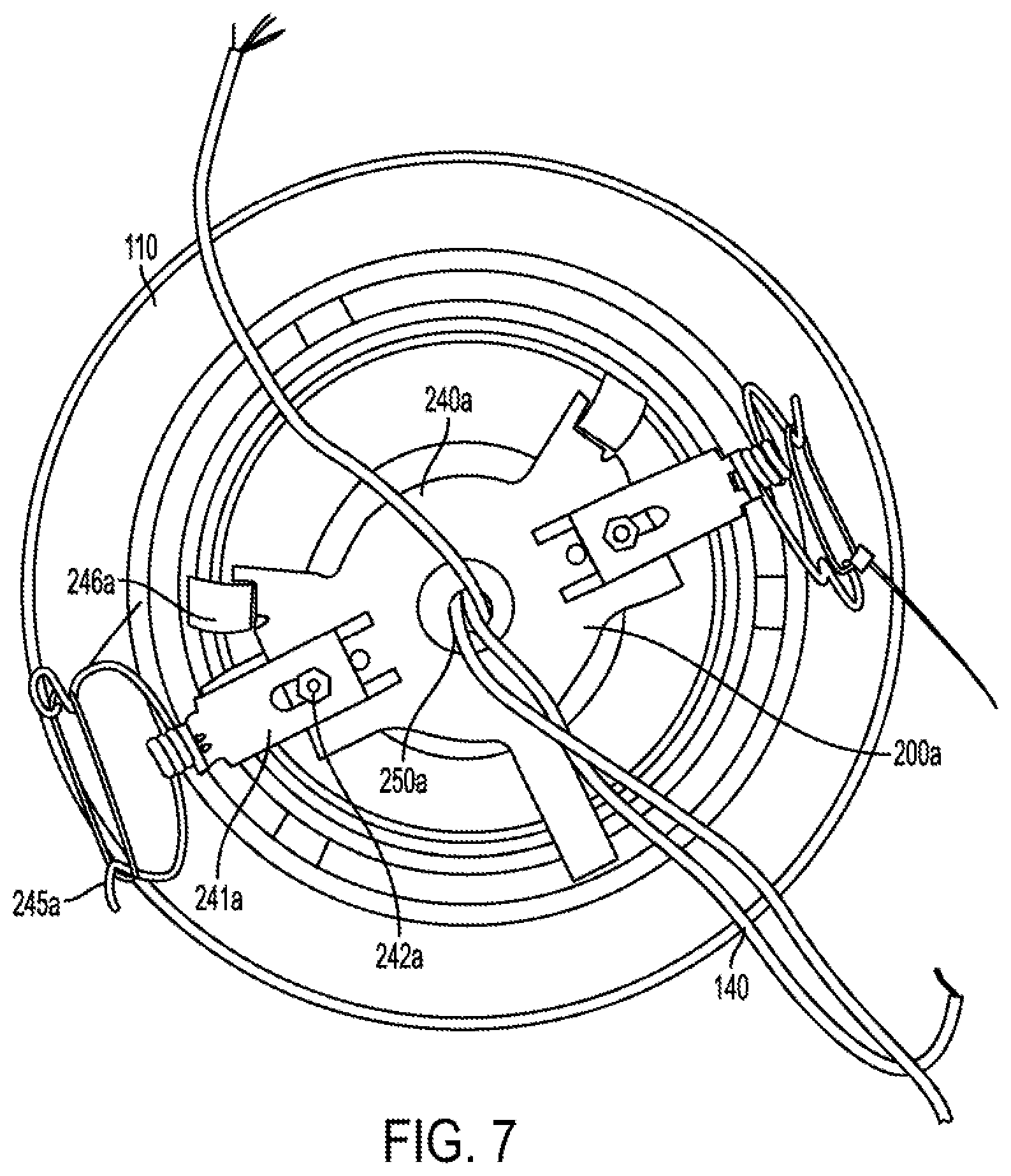 Patent US12480643 Figure 8 – Twist and lock mounting bracket